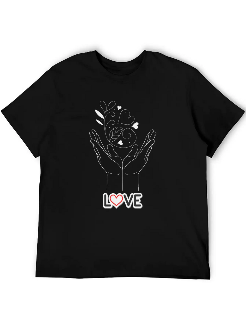 Love Unisex Casual T-Shirt – Clean Design For Daily Comfort