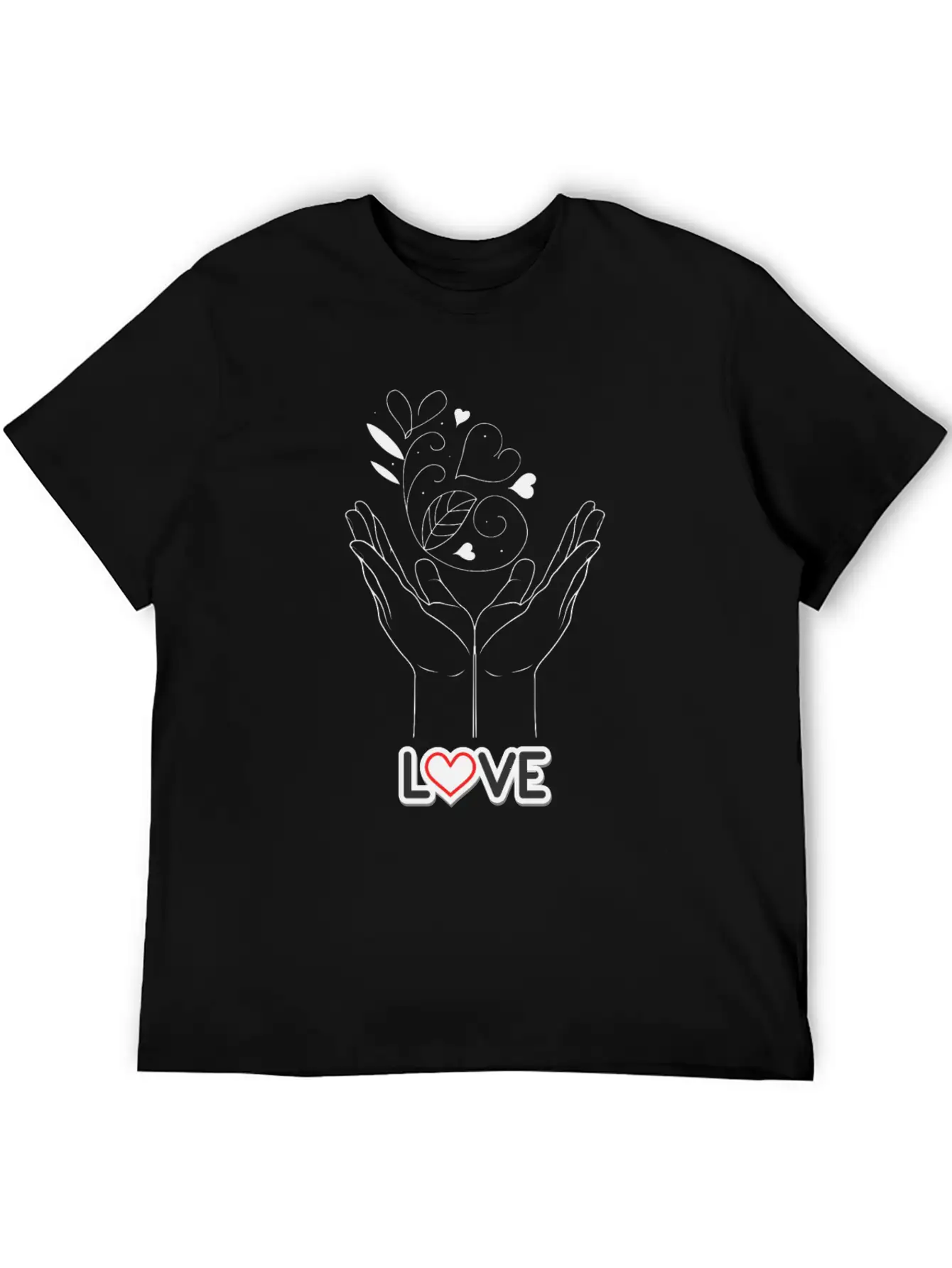 Love Unisex Casual T-Shirt – Clean Design For Daily Comfort