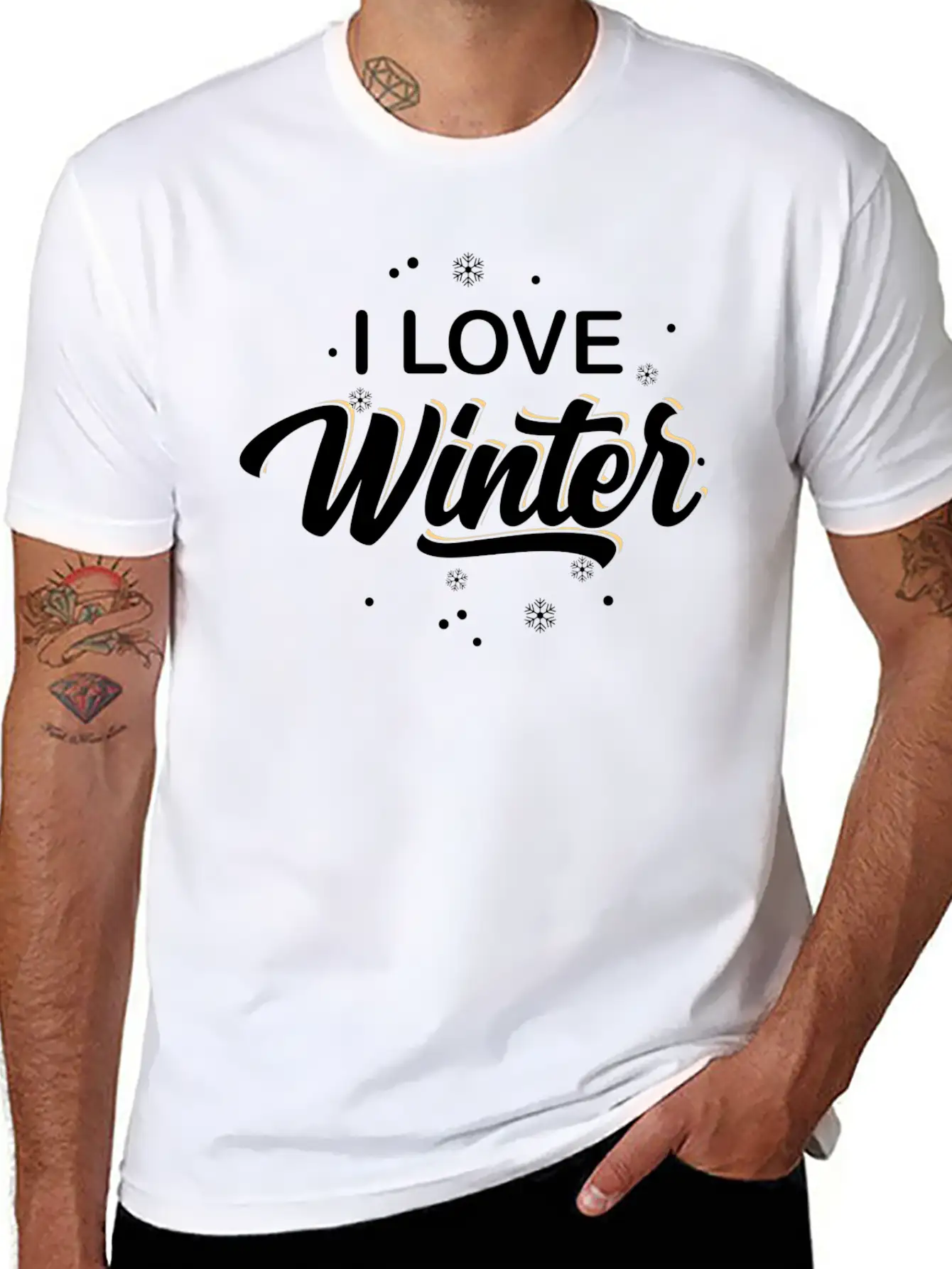 Love Winter Classic Cotton Tee – Unisex Comfort For Any Season