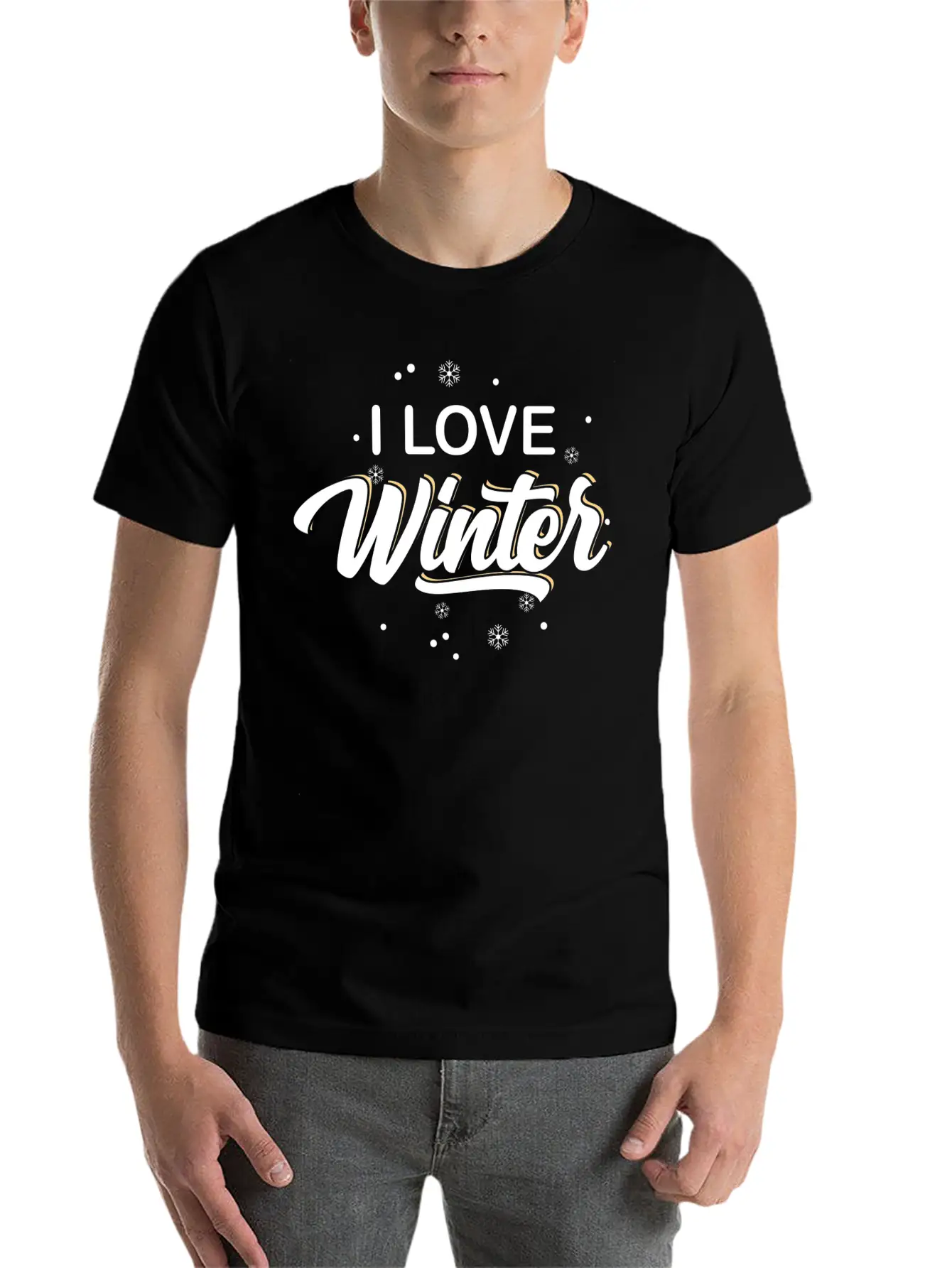 Love Winter Classic Cotton Tee – Unisex Comfort For Any Season
