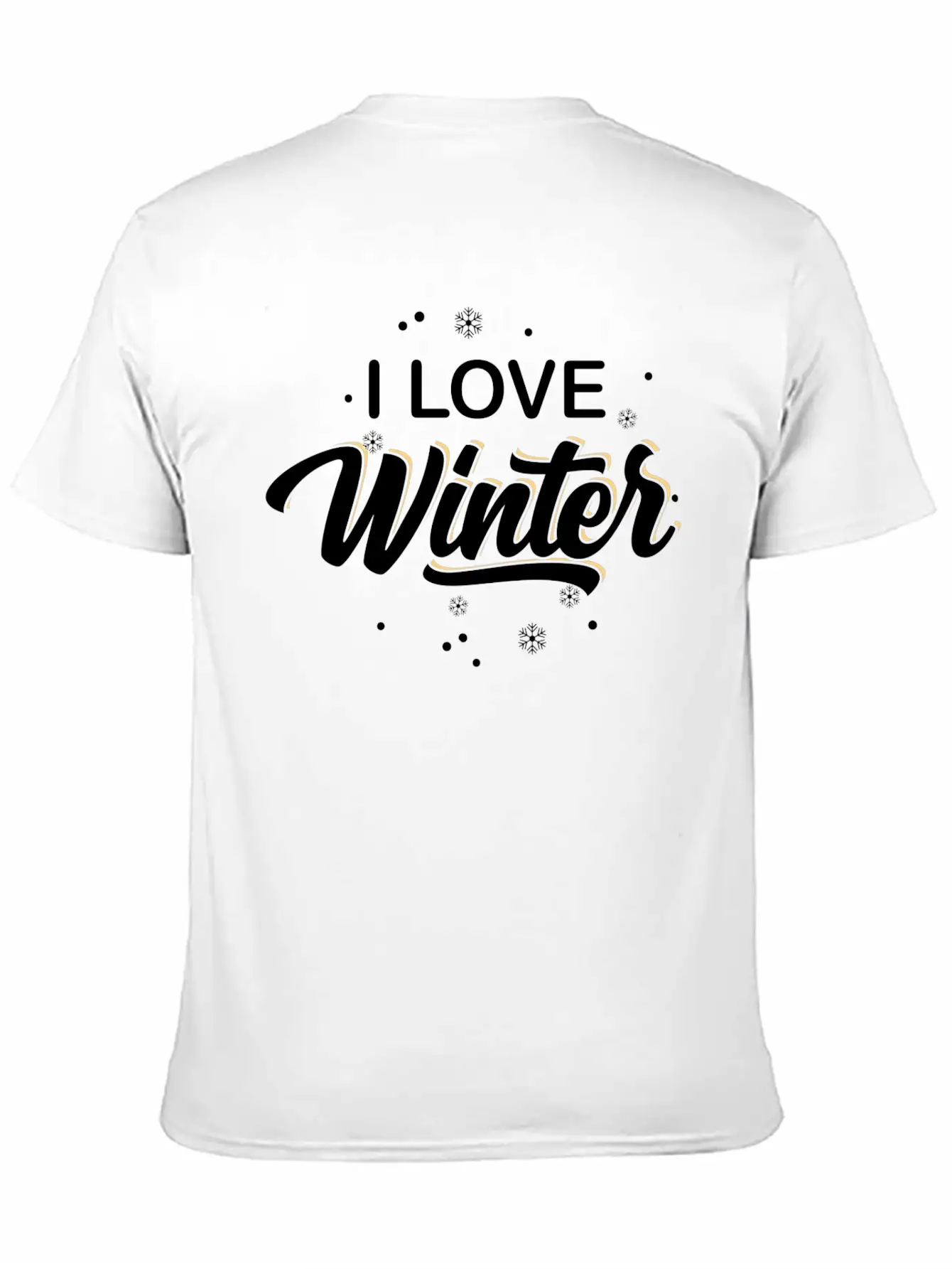 Love Winter Classic Cotton Tee – Unisex Comfort For Any Season