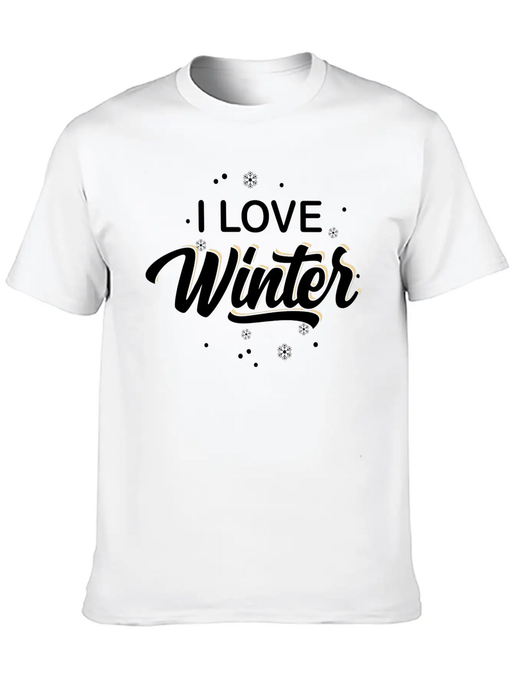Love Winter Classic Cotton Tee – Unisex Comfort For Any Season