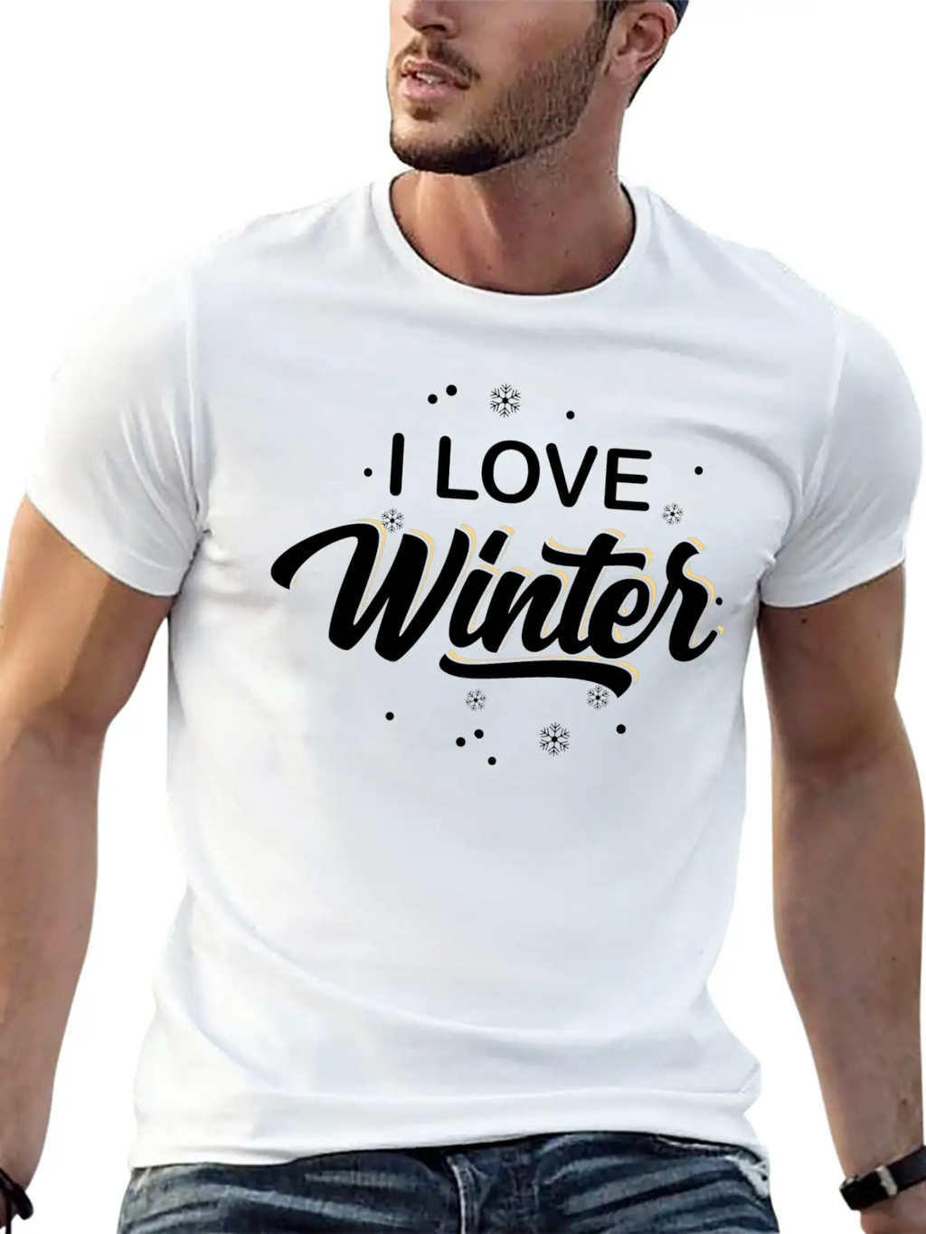 Love Winter Classic Cotton Tee – Unisex Comfort For Any Season