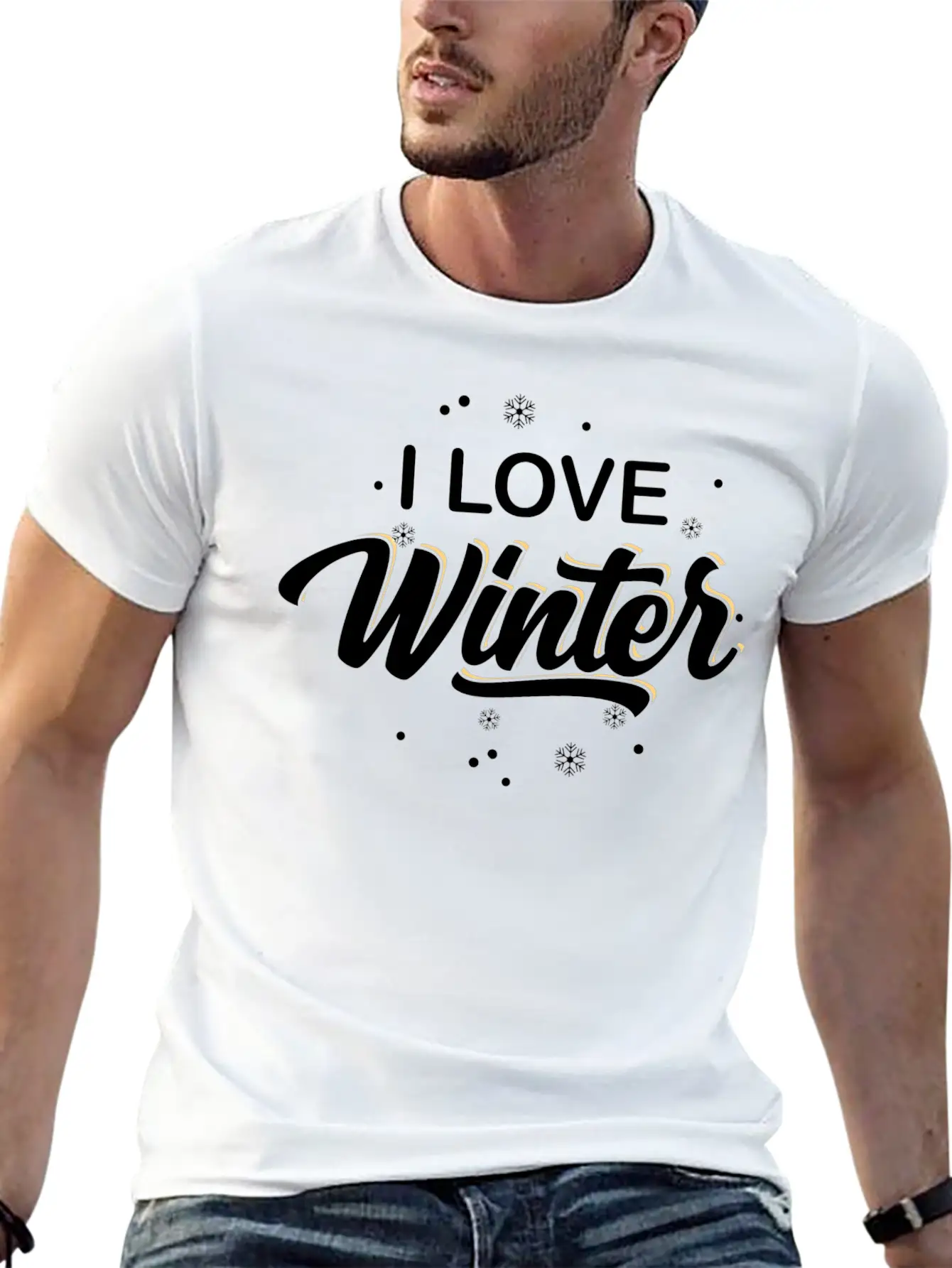 Love Winter Classic Cotton Tee – Unisex Comfort For Any Season
