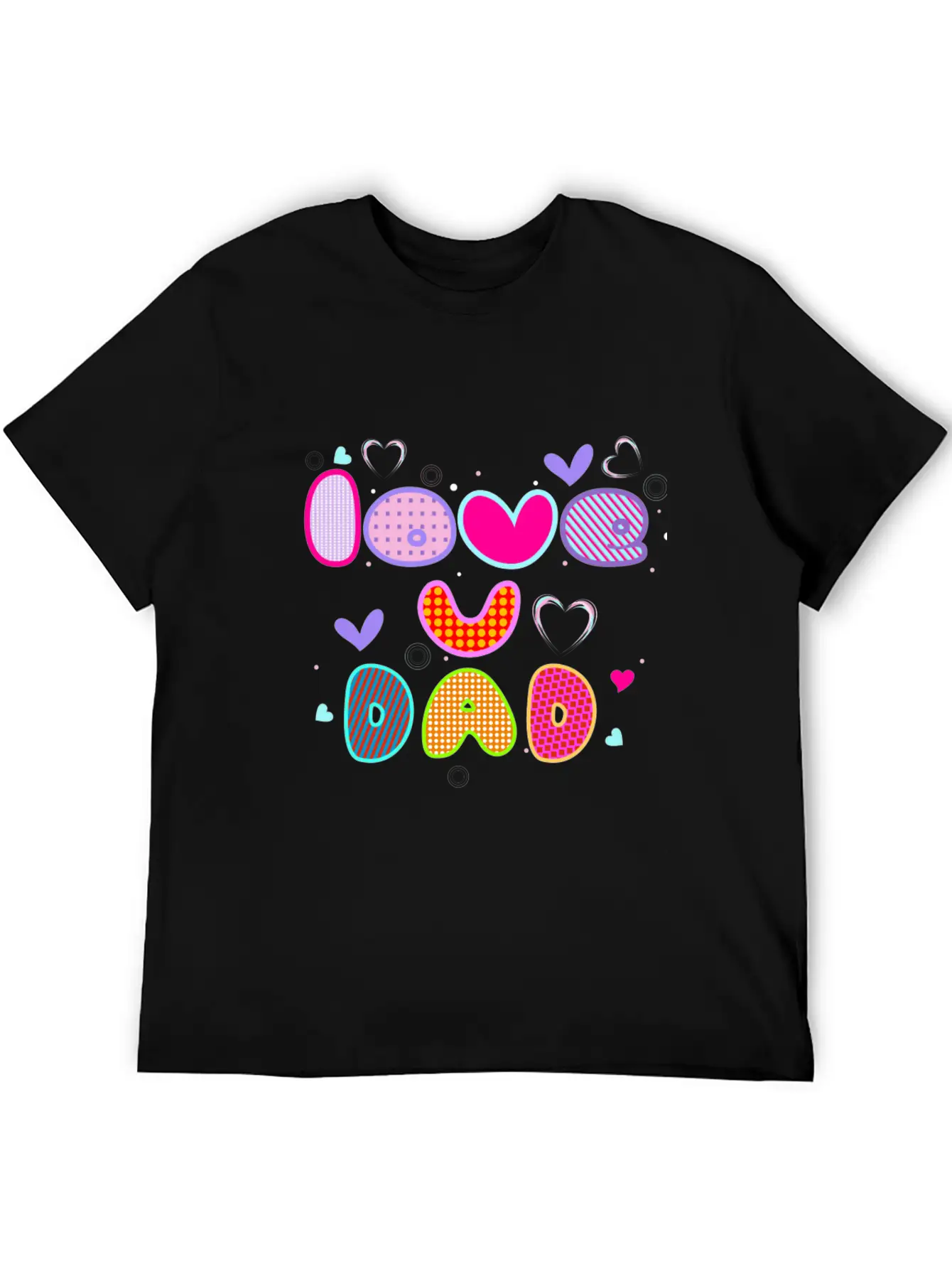 Love You Dad Breathable Soft Cotton T-Shirt – Timeless Casual Look