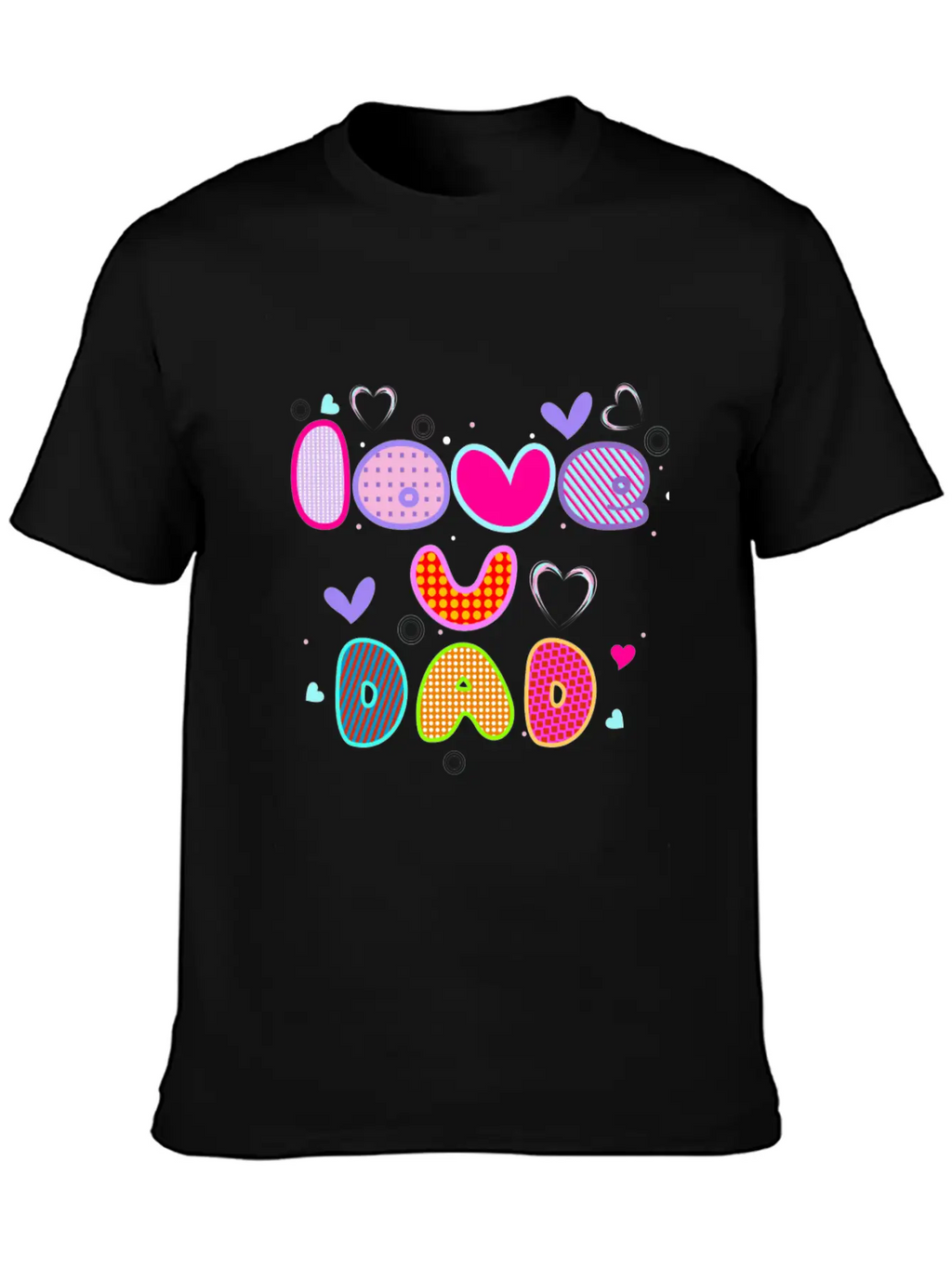 Love You Dad Breathable Soft Cotton T-Shirt – Timeless Casual Look