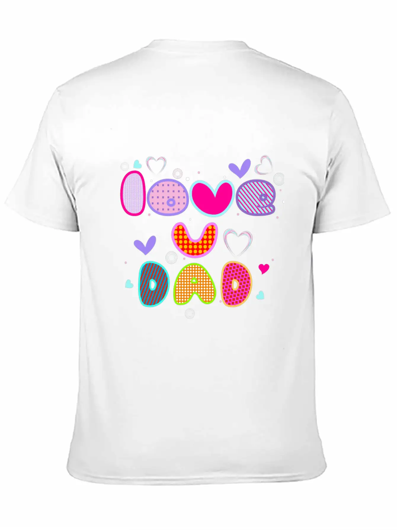 Love You Dad Breathable Soft Cotton T-Shirt – Timeless Casual Look