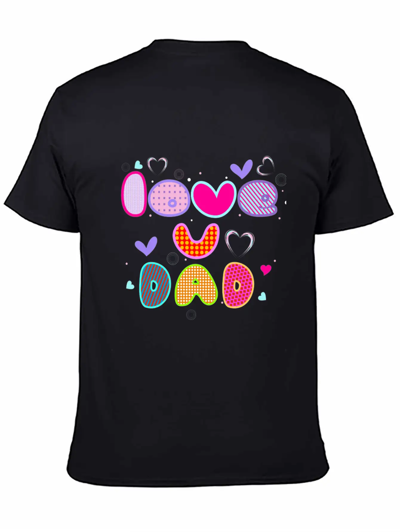 Love You Dad Breathable Soft Cotton T-Shirt – Timeless Casual Look