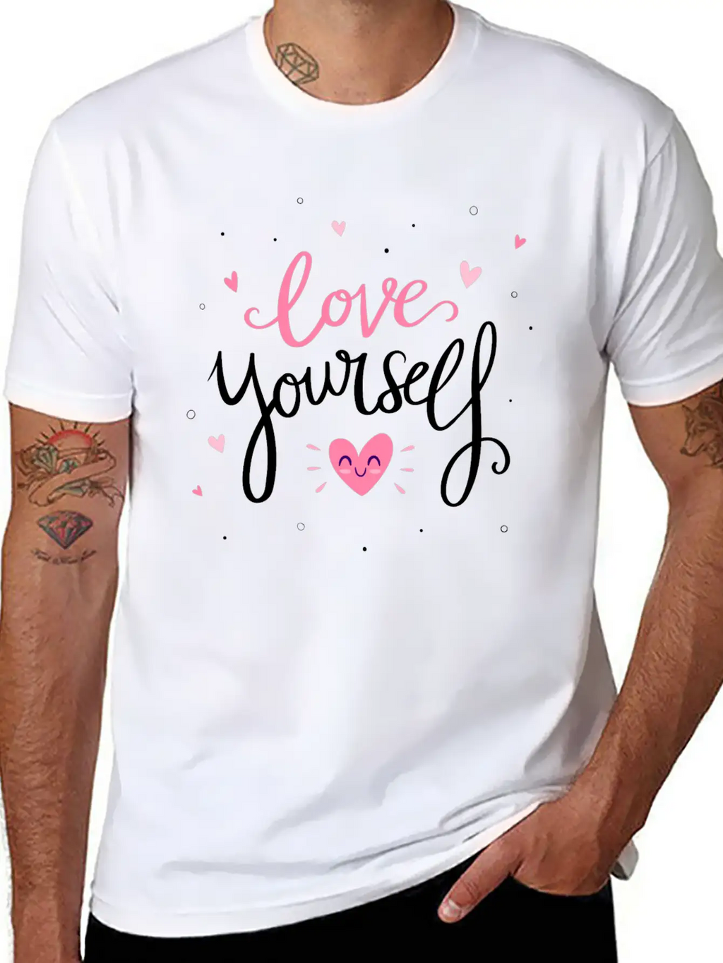 Love Your Self Classic Cotton Tee – Unisex Comfort For Any Season