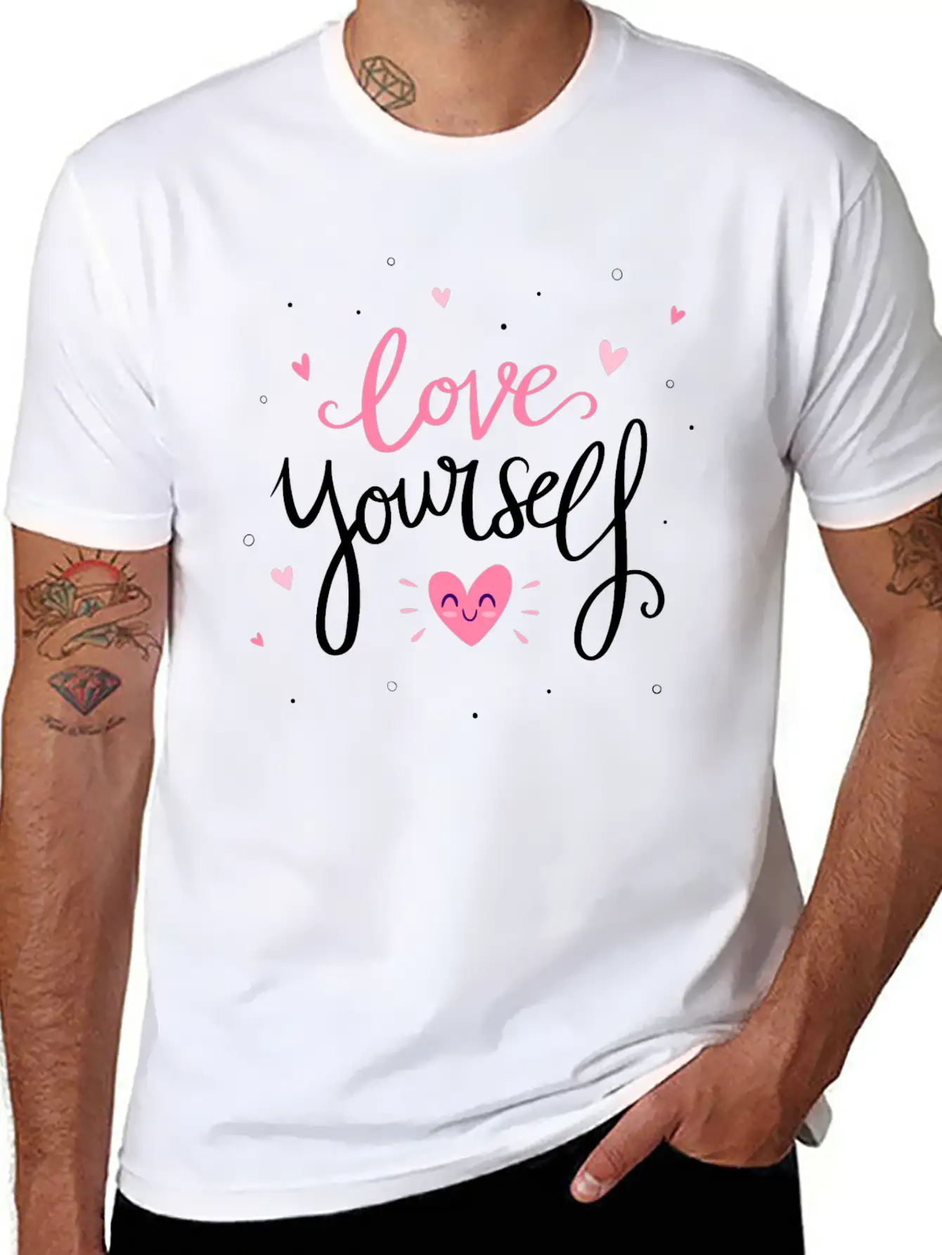 Love Your Self Classic Cotton Tee – Unisex Comfort For Any Season