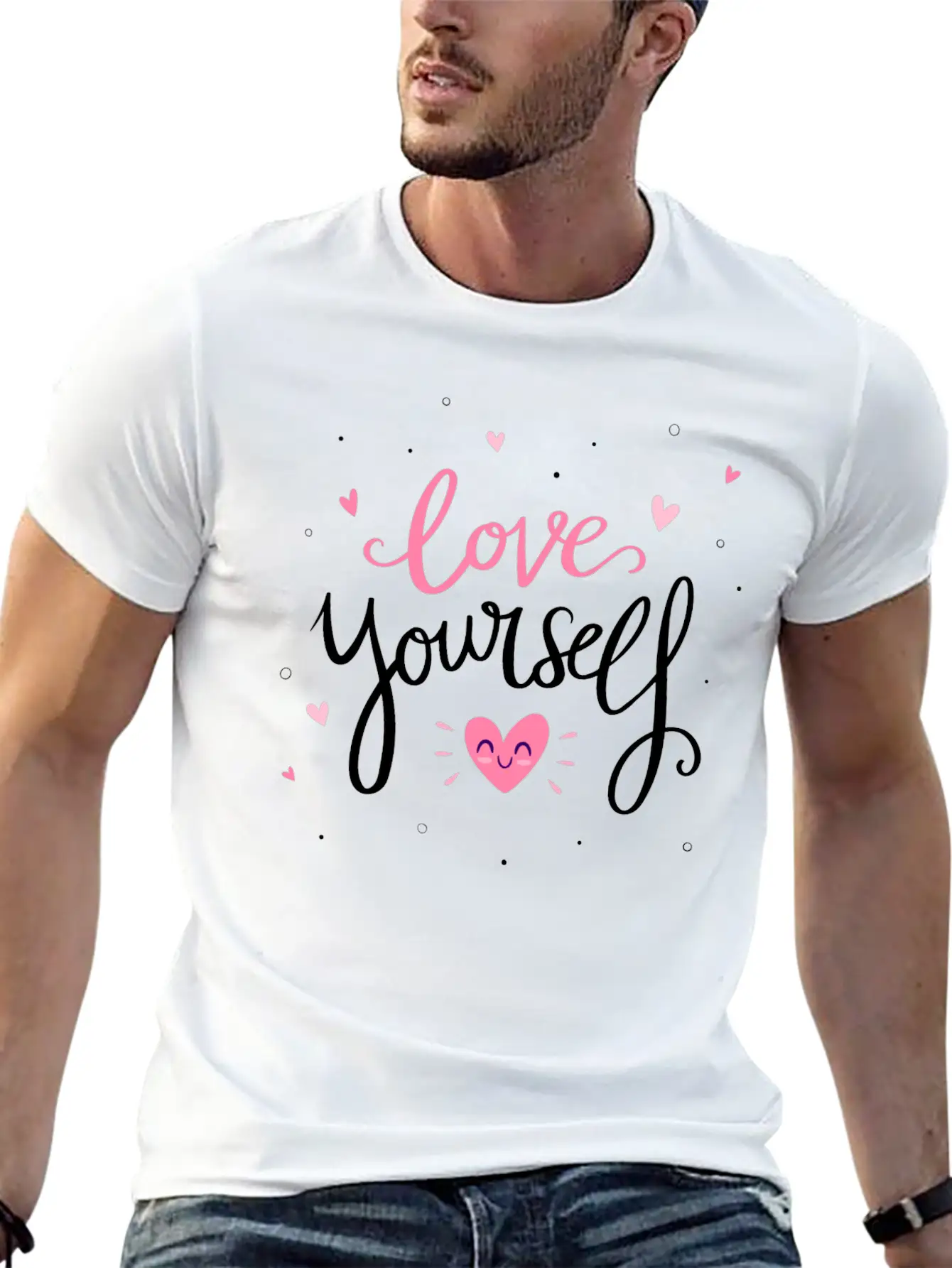 Love Your Self Classic Cotton Tee – Unisex Comfort For Any Season