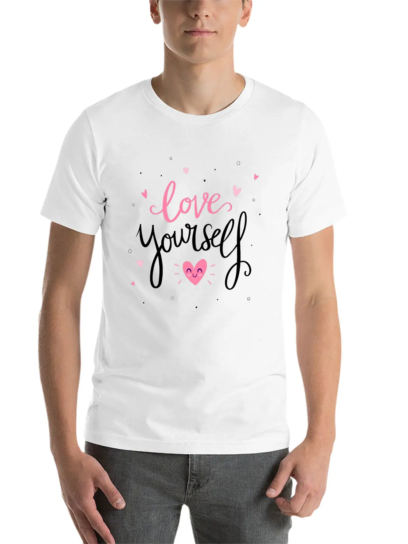 Love Your Self Classic Cotton Tee – Unisex Comfort For Any Season