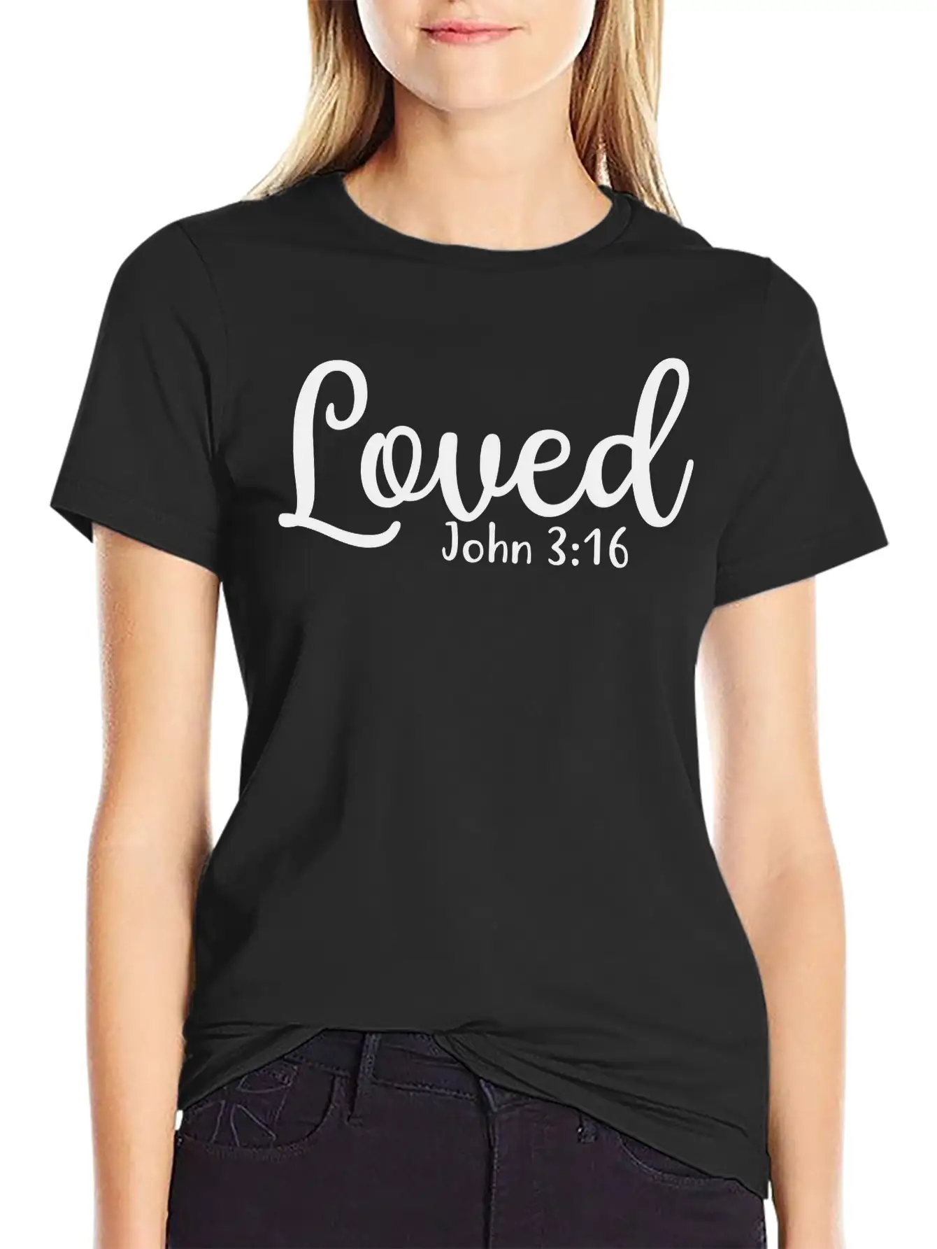 Loved Breathable Graphic T-Shirt – Perfect For Casual Days