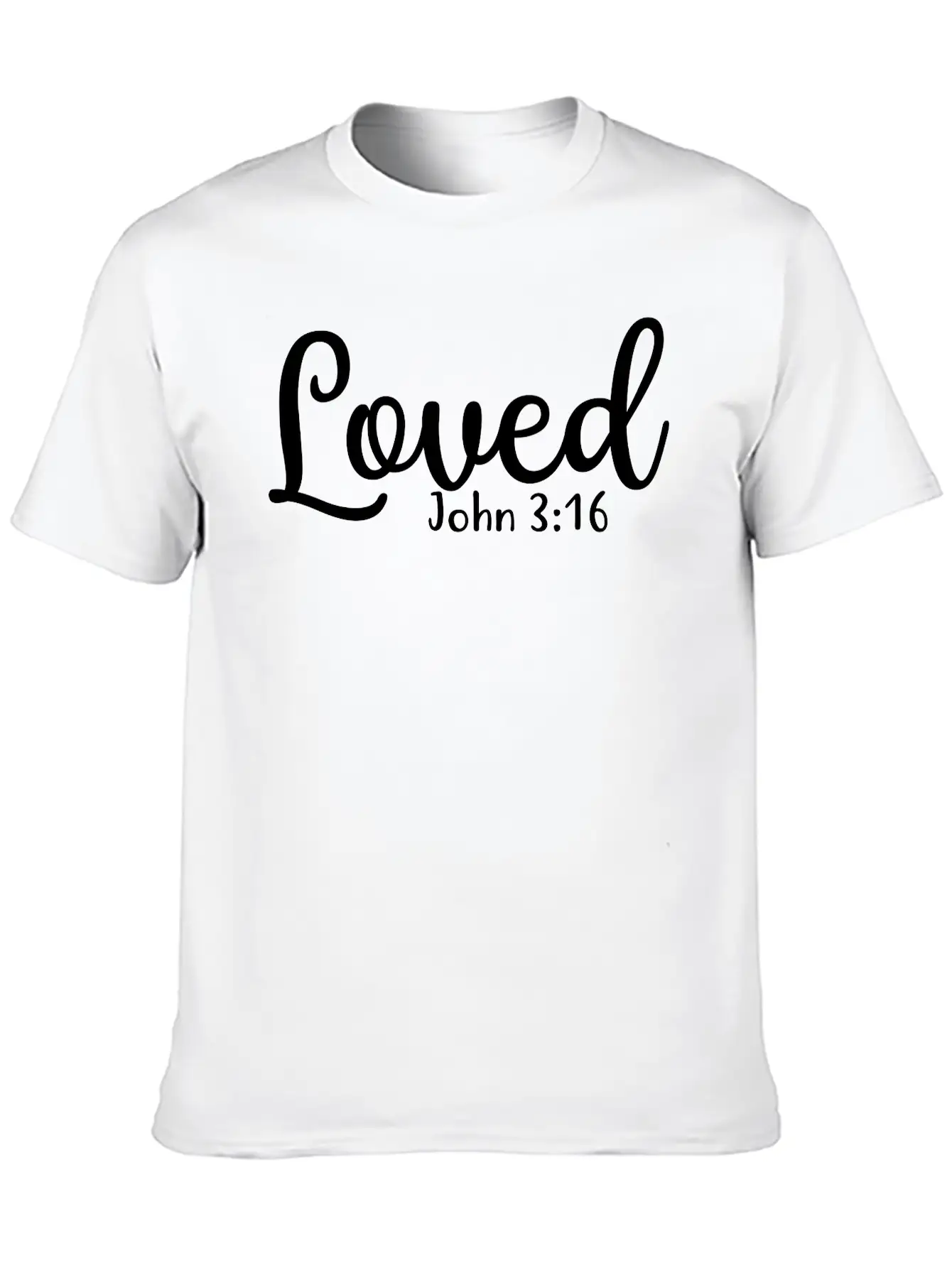 Loved Breathable Graphic T-Shirt – Perfect For Casual Days
