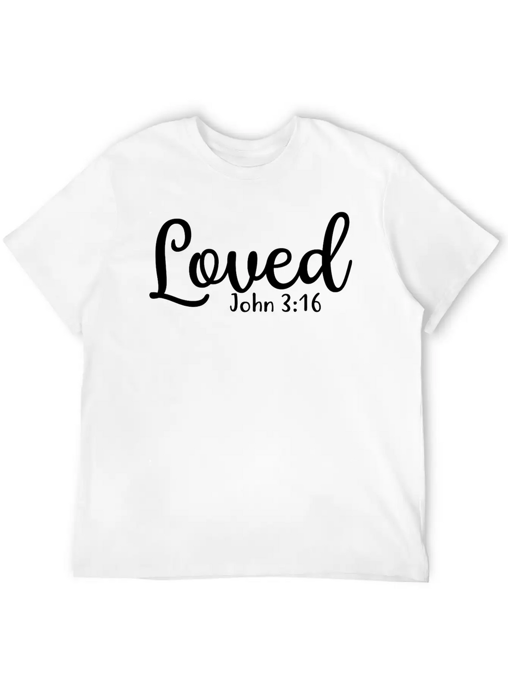 Loved Breathable Graphic T-Shirt – Perfect For Casual Days