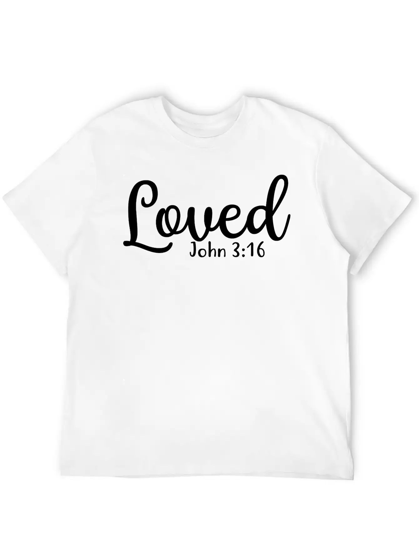 Loved Breathable Graphic T-Shirt – Perfect For Casual Days