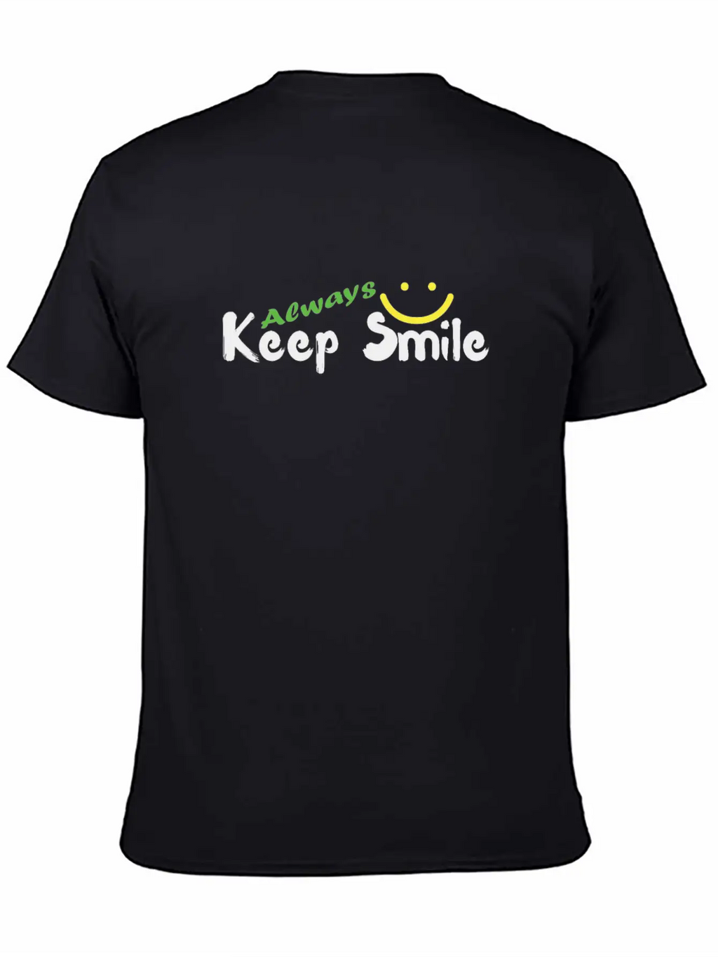 Lovely T-shirt | Keep Smile T-shirt Relaxed Everyday Tee – Lightweight And Durable Cotton