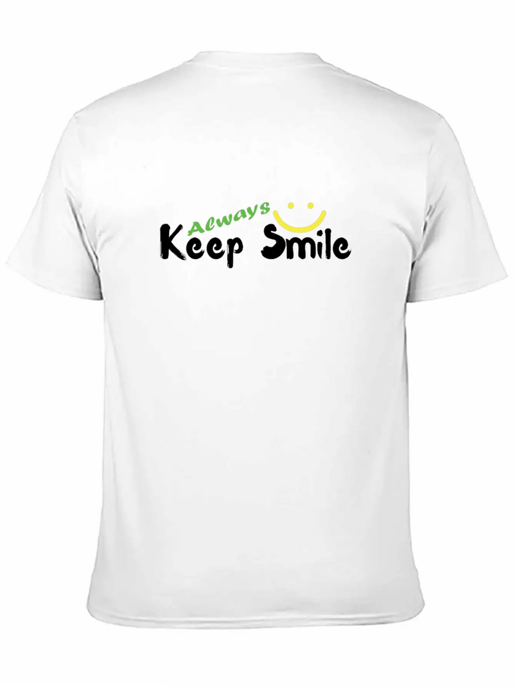 Lovely T-shirt | Keep Smile T-shirt Relaxed Everyday Tee – Lightweight And Durable Cotton