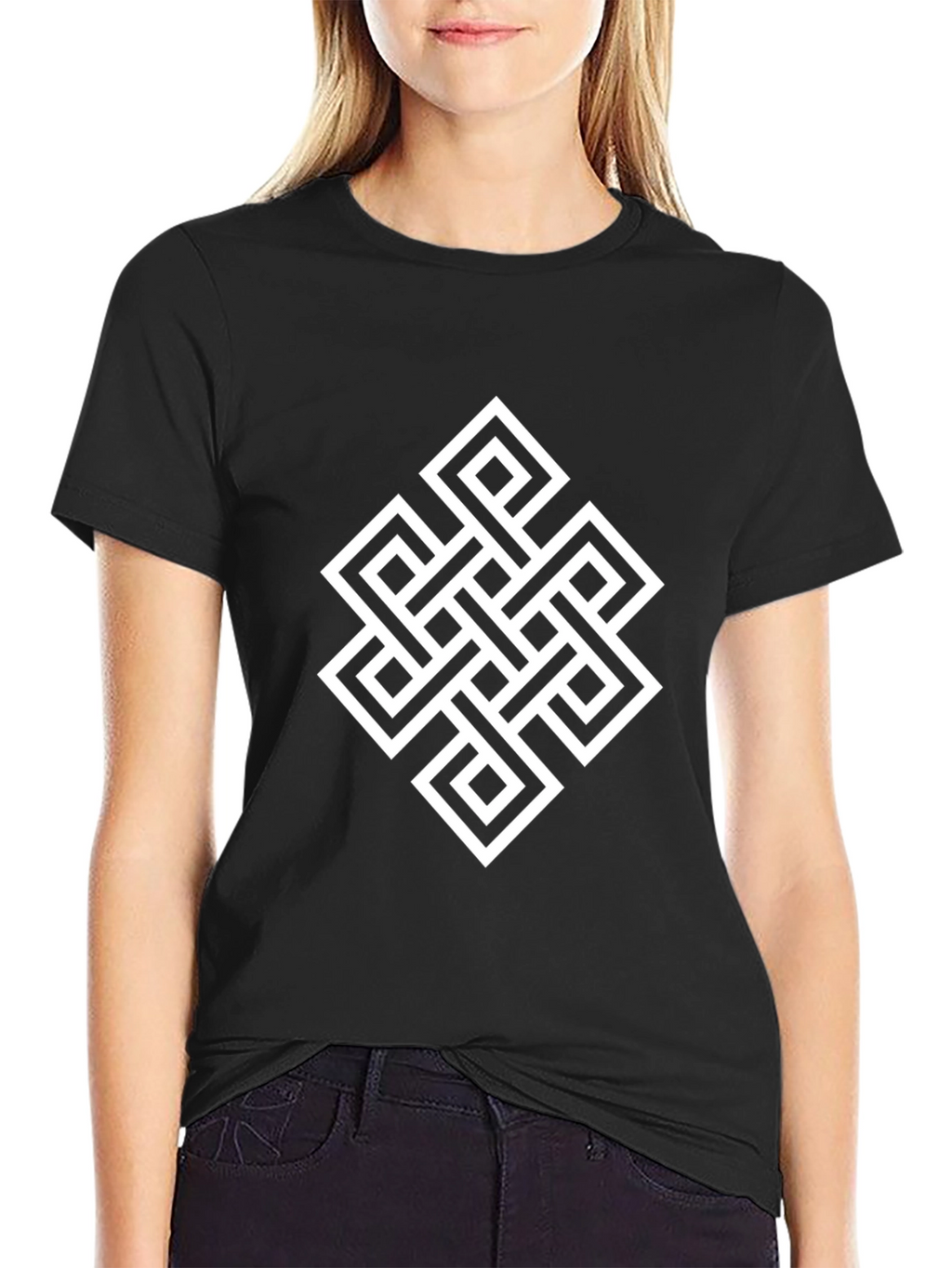 Endless Knot Graphic T-Shirt - Stylish & Unique Design