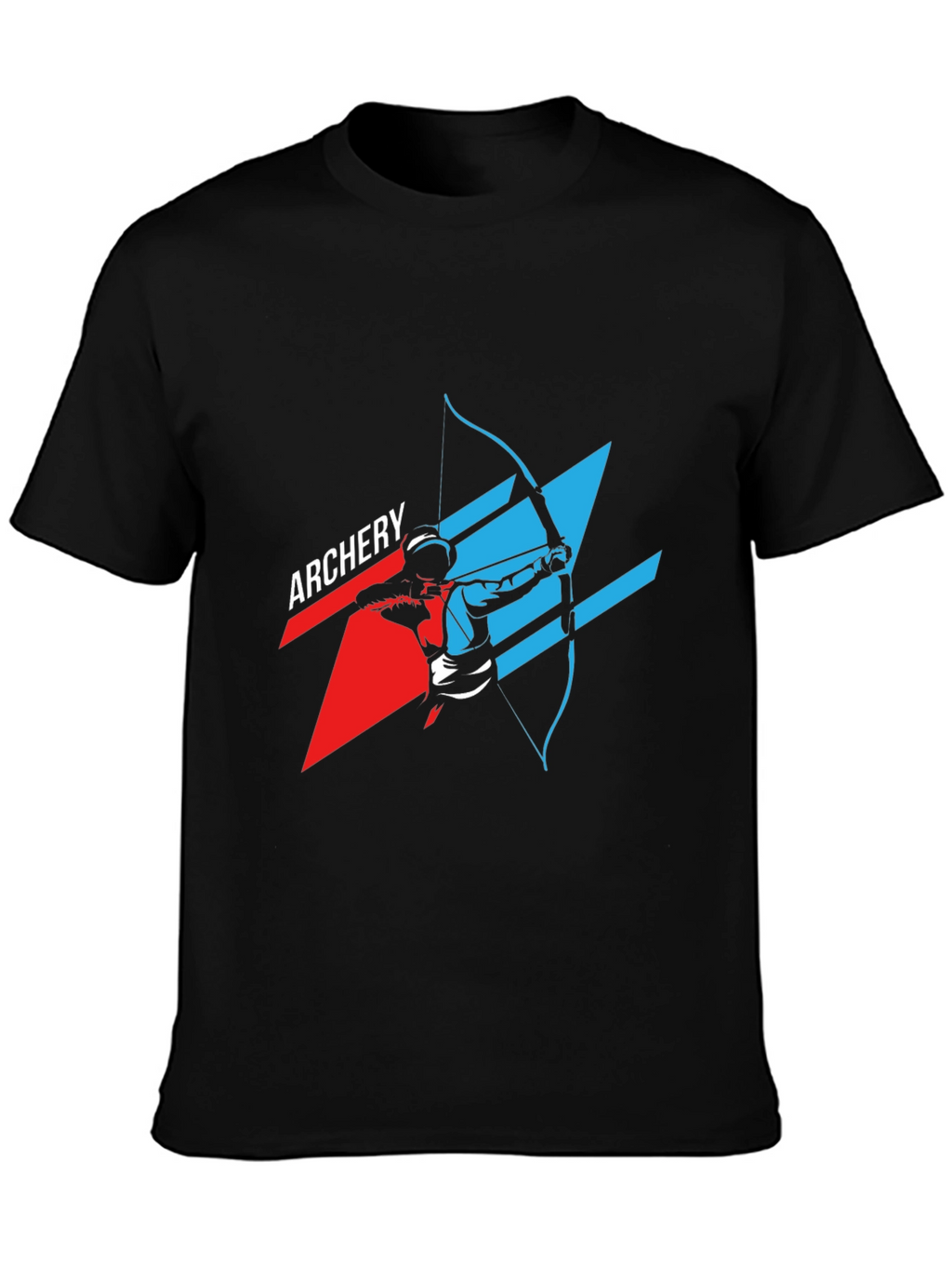 Archery Graphic Tee - Black Casual Shirt