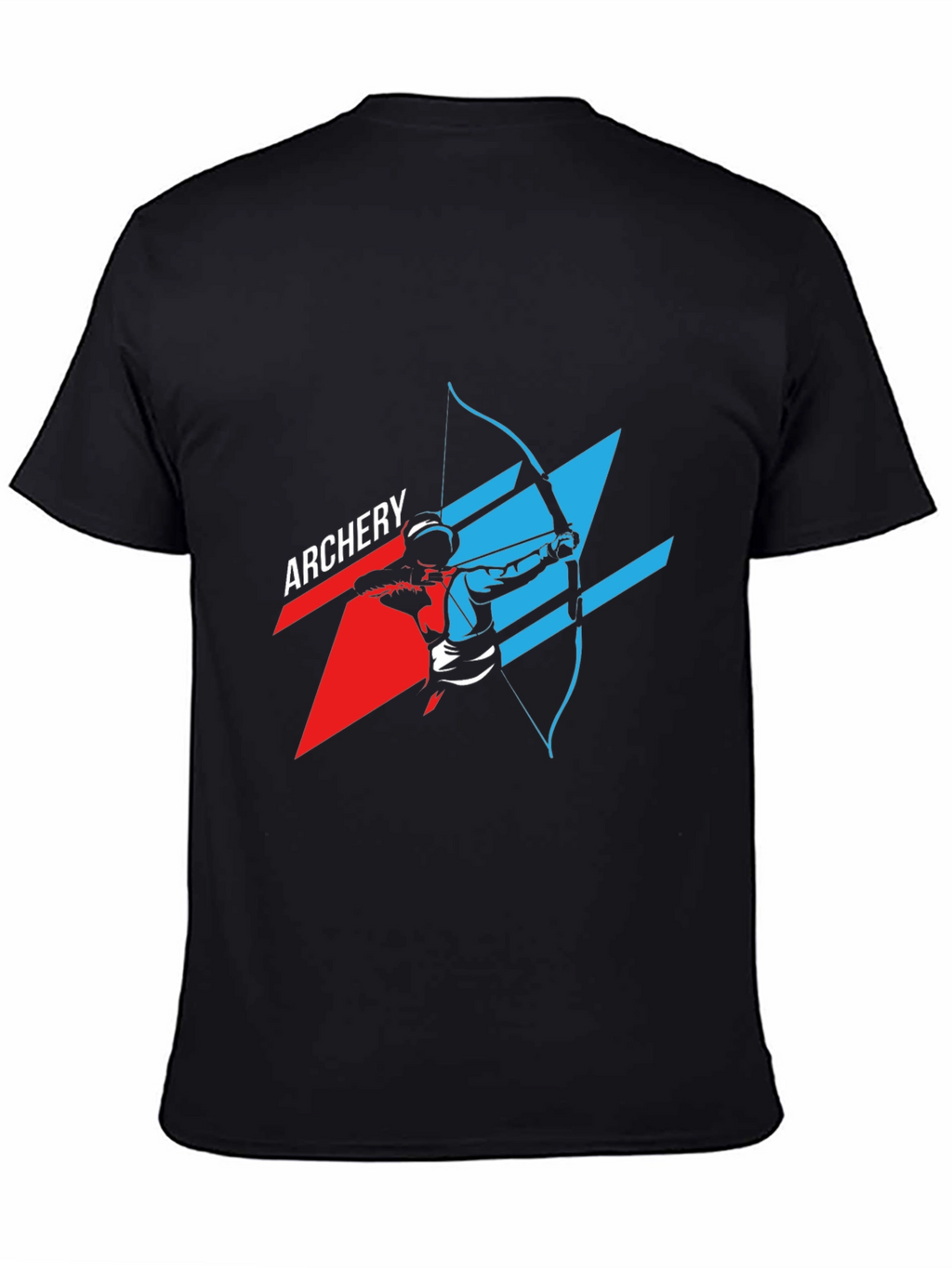 Archery Graphic Tee - Black Casual Shirt