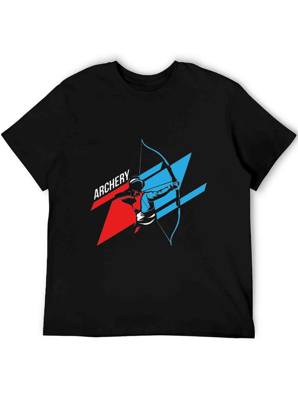 Archery Graphic Tee - Black Casual Shirt