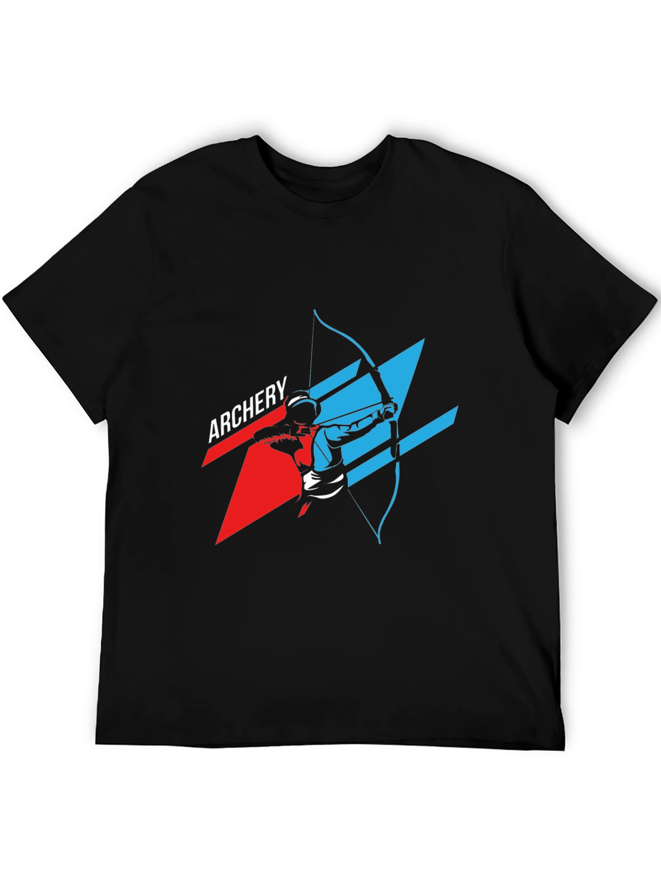 Archery Graphic Tee - Black Casual Shirt