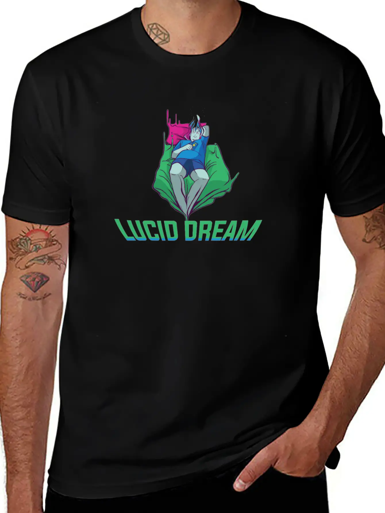 Lucid Dream Clear Dreams Lucid Dreams Shirt Gift Modern Fit Casual T-Shirt – Clean And Versatile Design