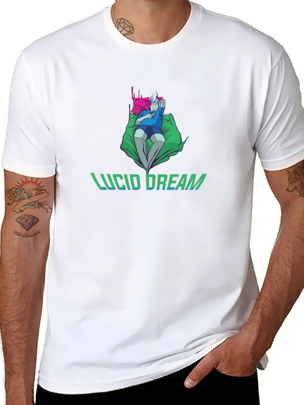 Lucid Dream Clear Dreams Lucid Dreams Shirt Gift Modern Fit Casual T-Shirt – Clean And Versatile Design