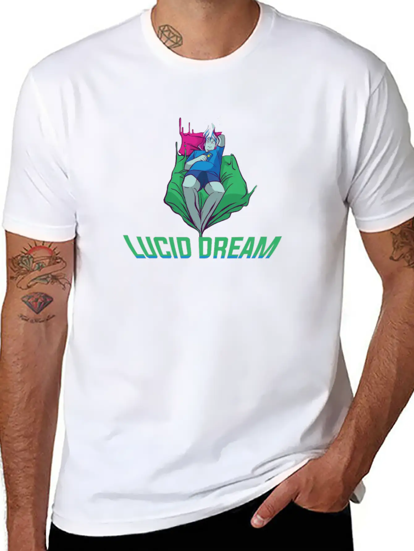 Lucid Dream Clear Dreams Lucid Dreams Shirt Gift Modern Fit Casual T-Shirt – Clean And Versatile Design