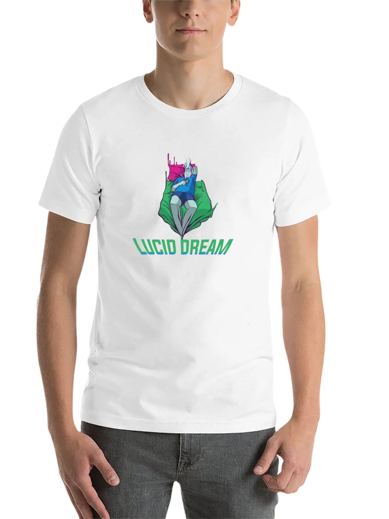 Lucid Dream Clear Dreams Lucid Dreams Shirt Gift Modern Fit Casual T-Shirt – Clean And Versatile Design