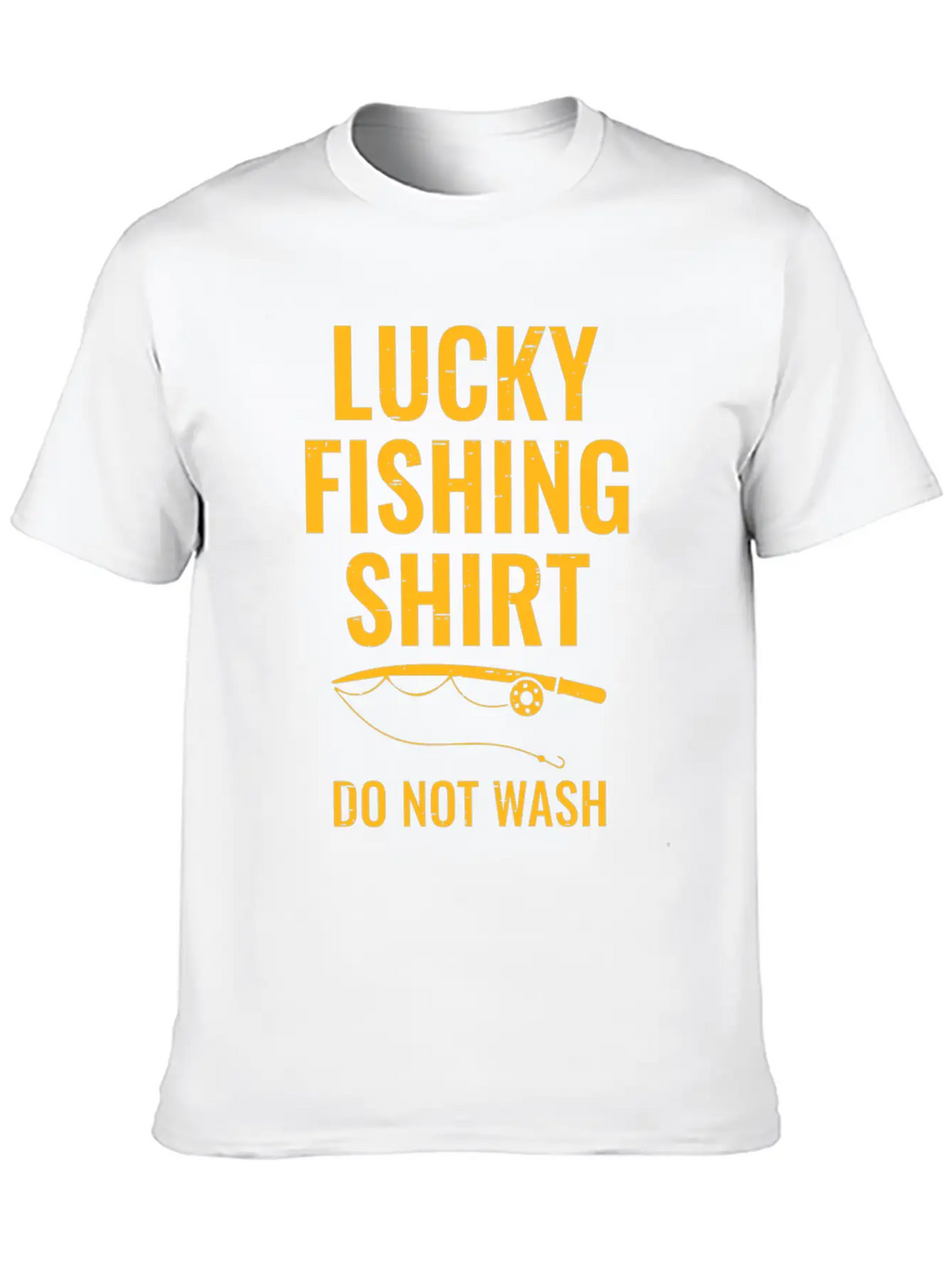 Lucky Fishing Shirt For Fish Hunter And Fisherman Stylish Everyday T-Shirt – Unisex Basic Cotton Tee