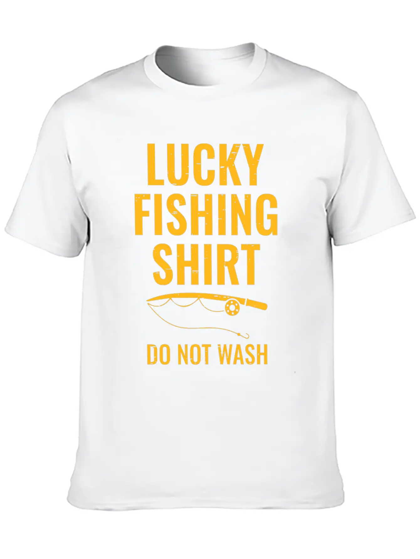 Lucky Fishing Shirt For Fish Hunter And Fisherman Stylish Everyday T-Shirt – Unisex Basic Cotton Tee