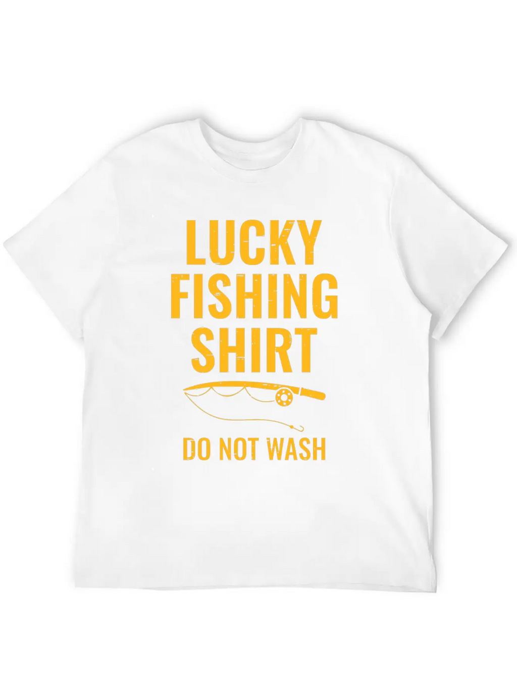 Lucky Fishing Shirt For Fish Hunter And Fisherman Stylish Everyday T-Shirt – Unisex Basic Cotton Tee