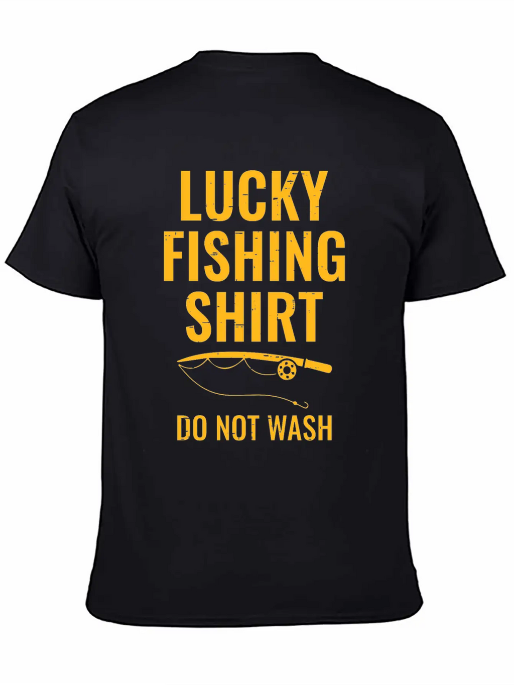Lucky Fishing Shirt For Fish Hunter And Fisherman Stylish Everyday T-Shirt – Unisex Basic Cotton Tee