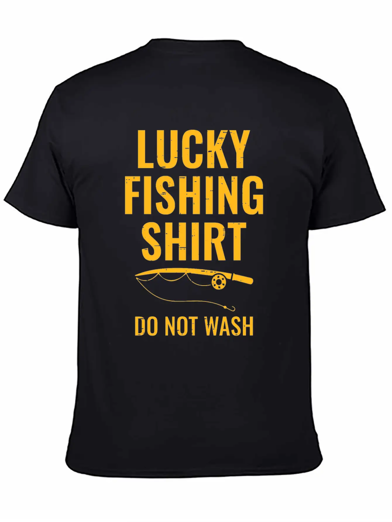 Lucky Fishing Shirt For Fish Hunter And Fisherman Stylish Everyday T-Shirt – Unisex Basic Cotton Tee