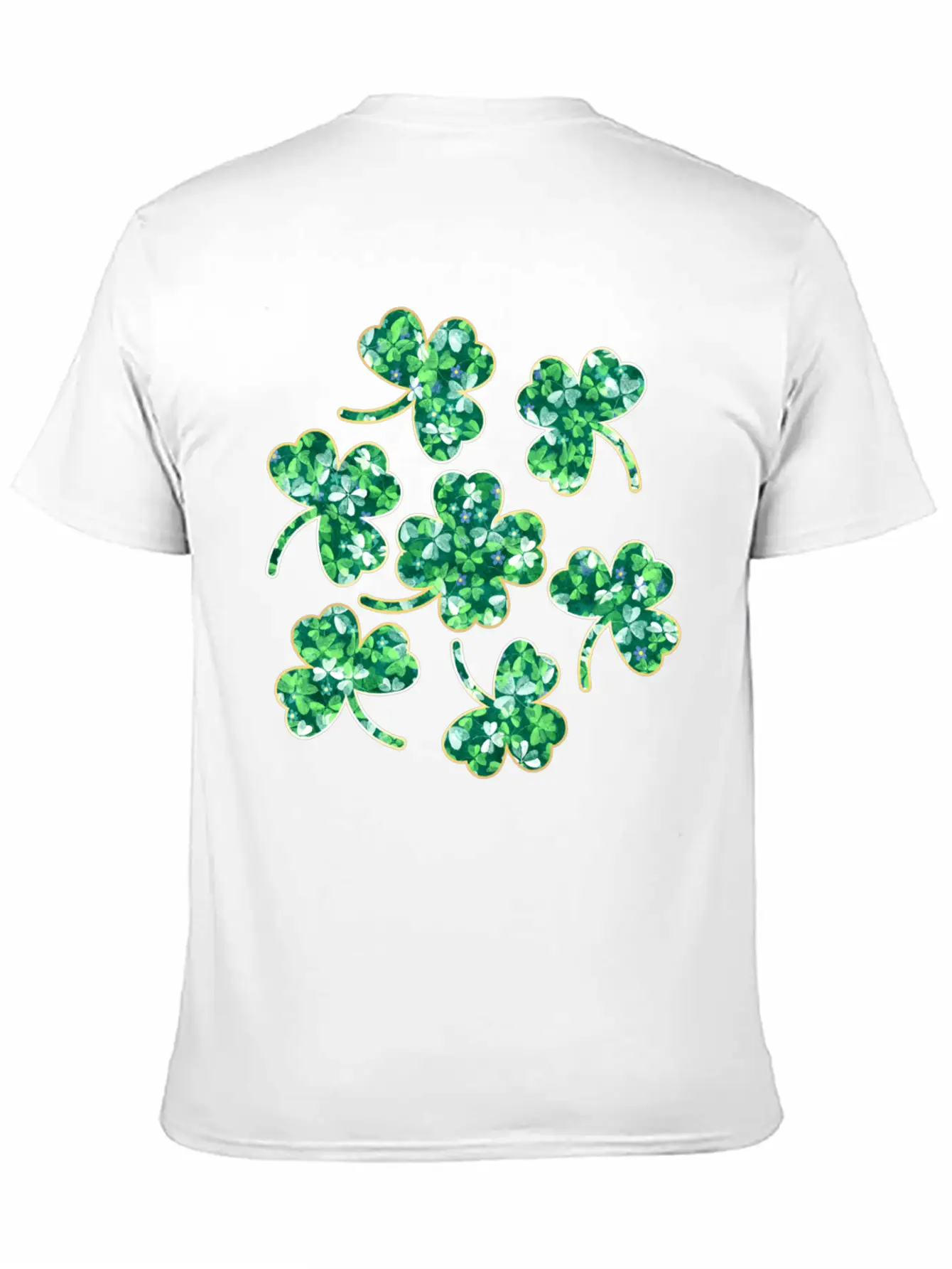 Lucky Four Leaf Clover Relaxed Everyday Tee – Lightweight And Durable Cotton