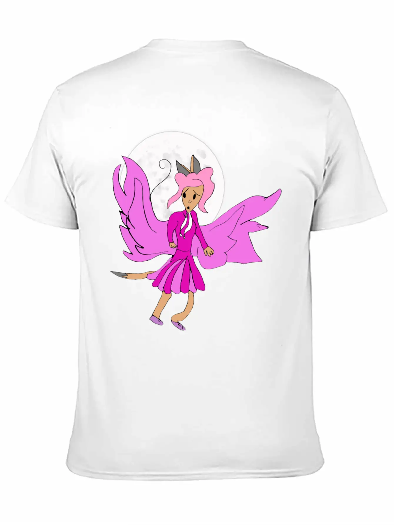 Luna Wings Essential Cotton Tee For Daily Outfits – Unisex Style