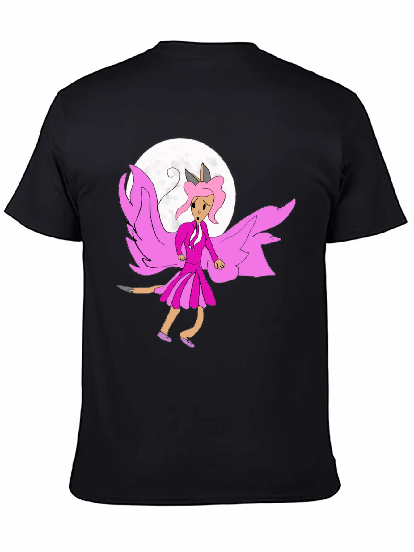 Luna Wings Essential Cotton Tee For Daily Outfits – Unisex Style