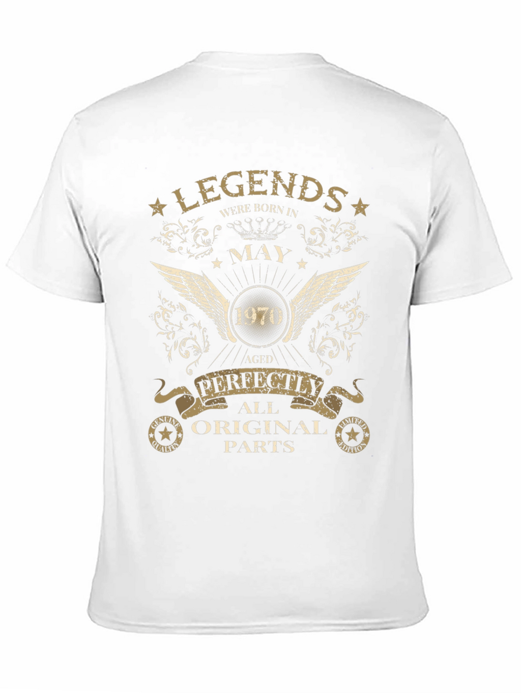Legends Born in May 1970 Graphic Tee