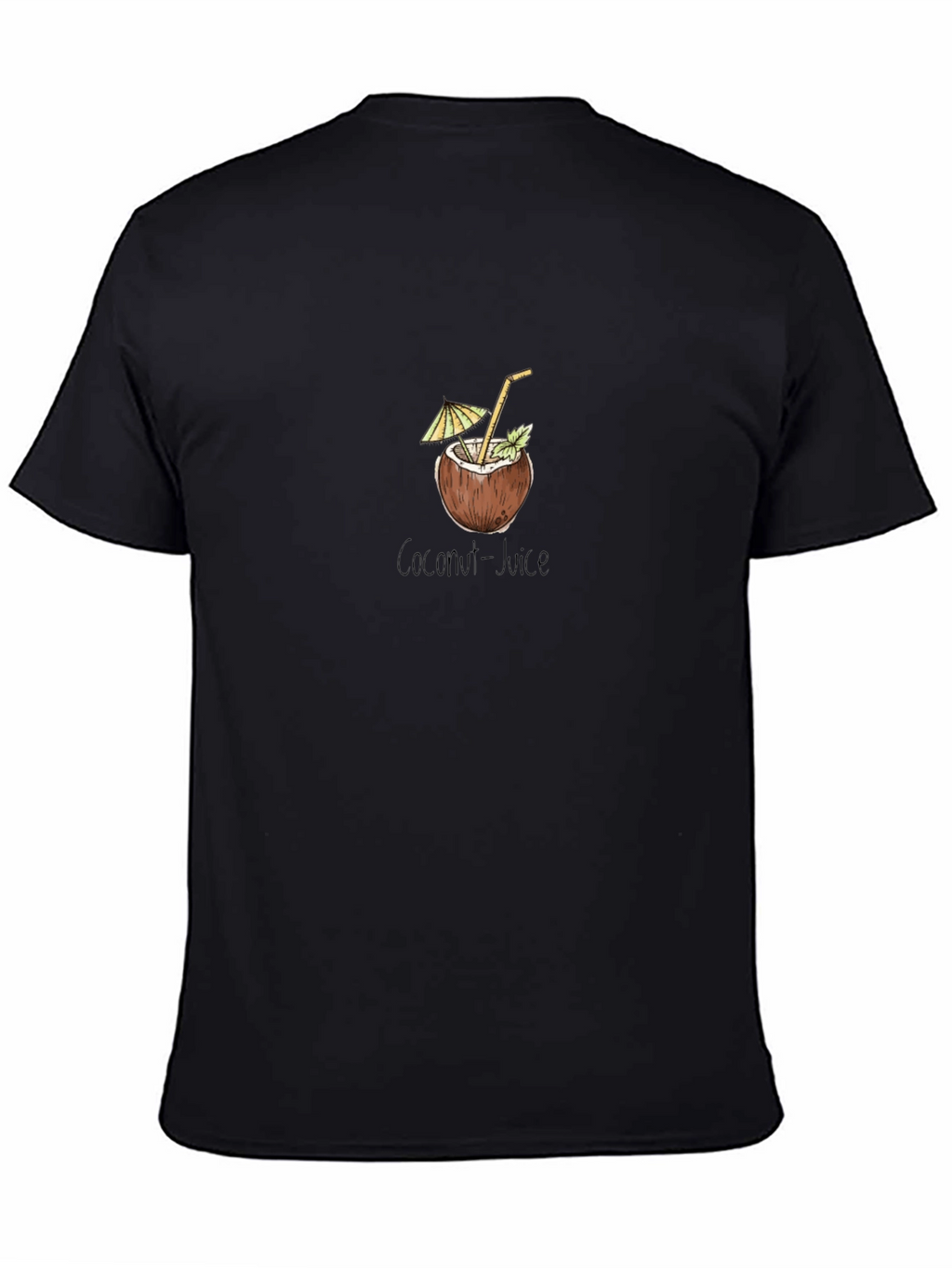 Coconut Juice Graphic Tee - Tropical Vibes