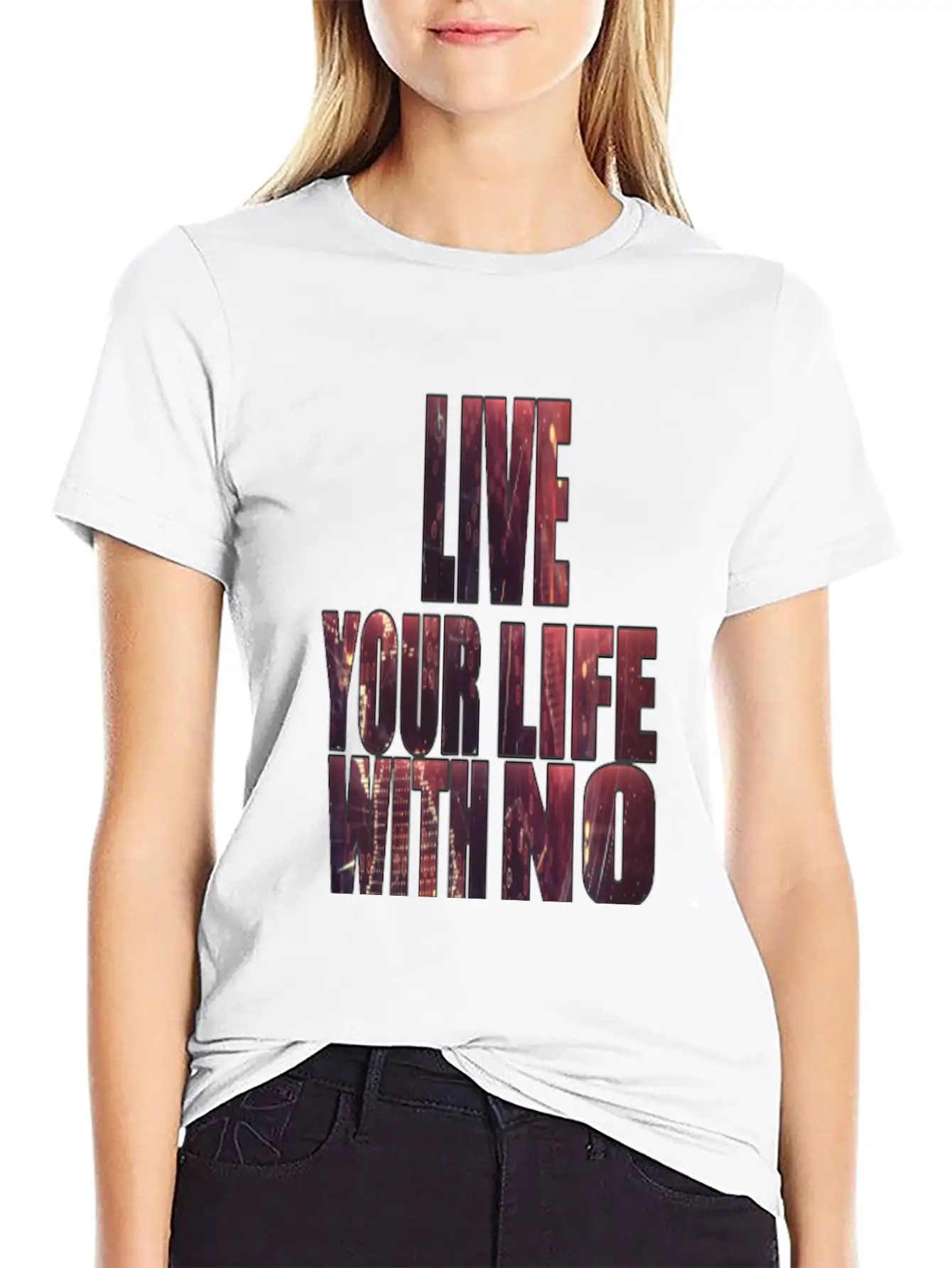 LYLWNR T-shirt (Black) Breathable Graphic T-Shirt – Perfect For Casual Days