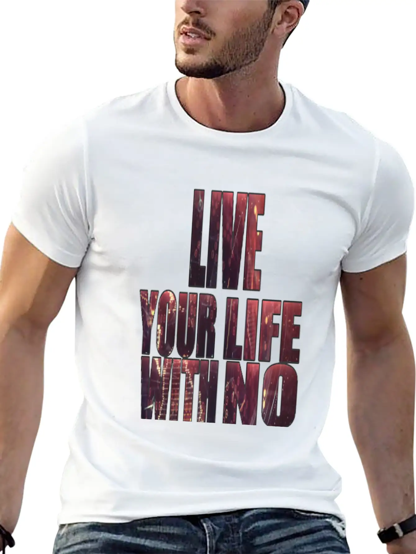 LYLWNR T-shirt (Black) Breathable Graphic T-Shirt – Perfect For Casual Days