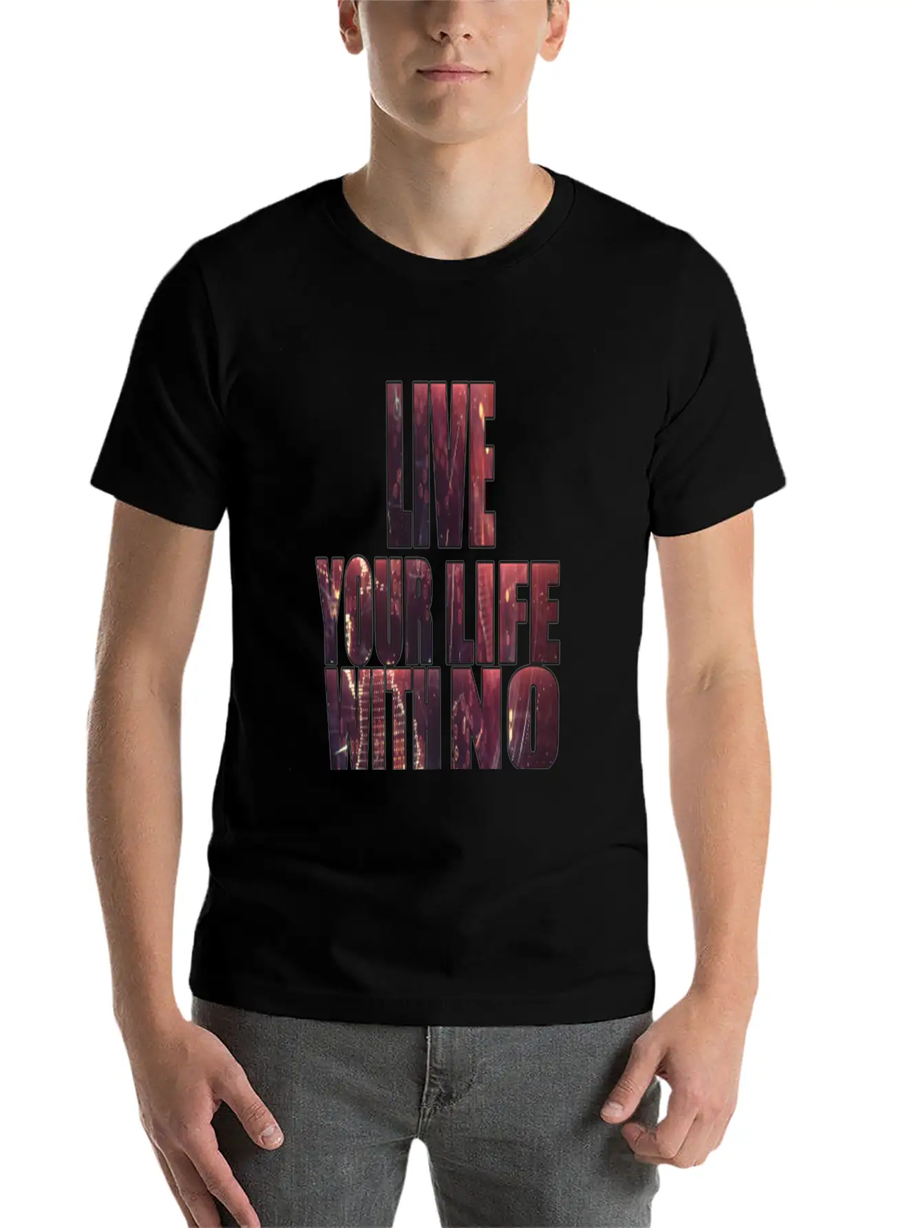 LYLWNR T-shirt (Black) Breathable Graphic T-Shirt – Perfect For Casual Days