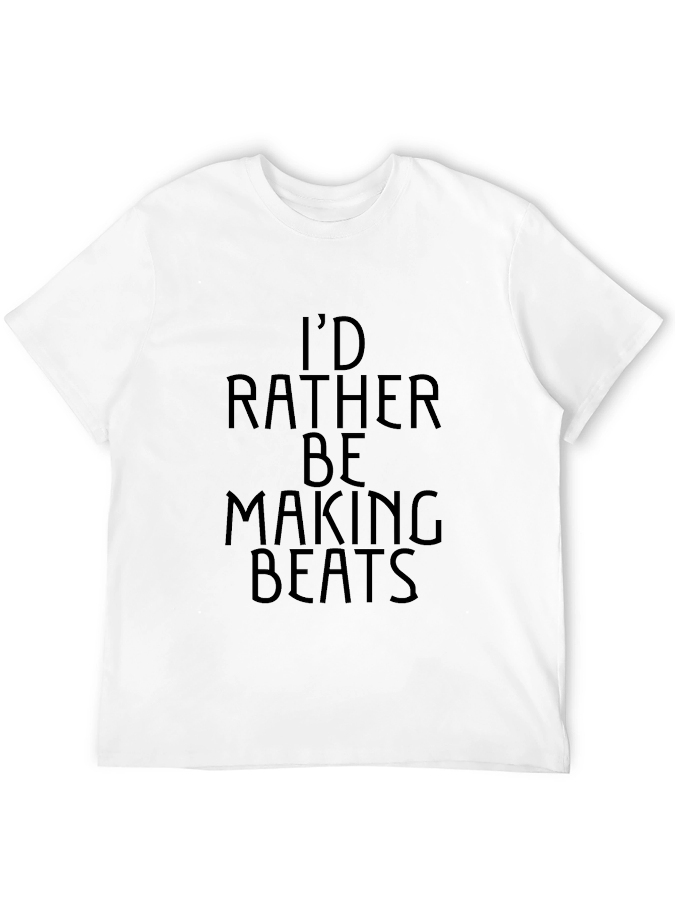 Id Rather Be Making Beats Graphic Tee