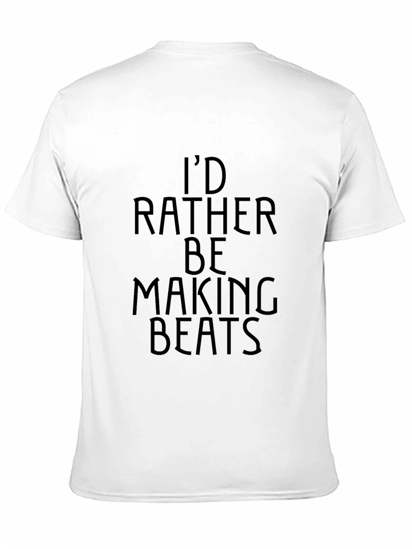 Id Rather Be Making Beats Graphic Tee