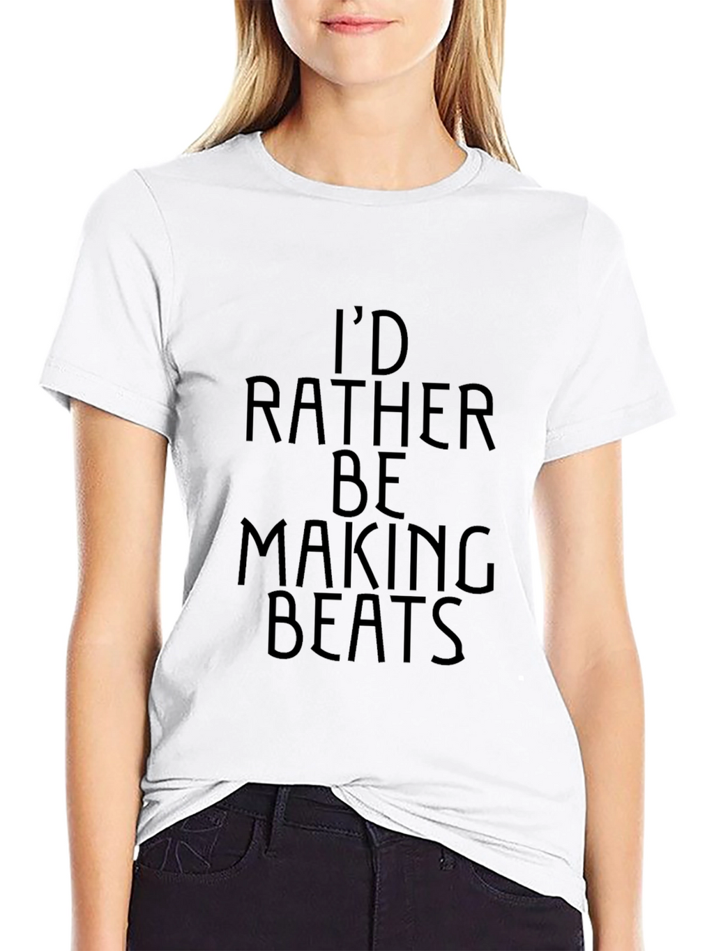 Id Rather Be Making Beats Graphic Tee