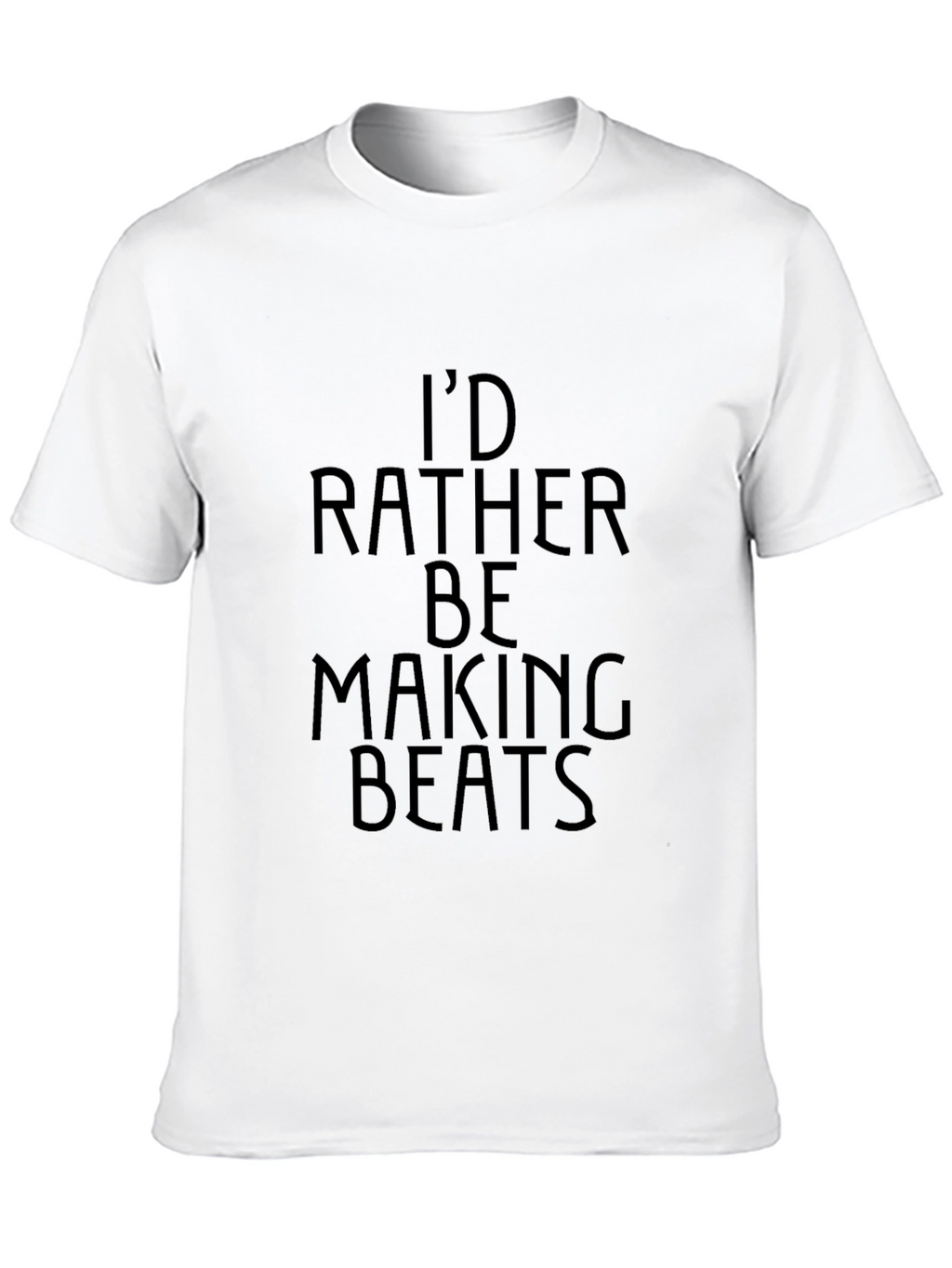 Id Rather Be Making Beats Graphic Tee