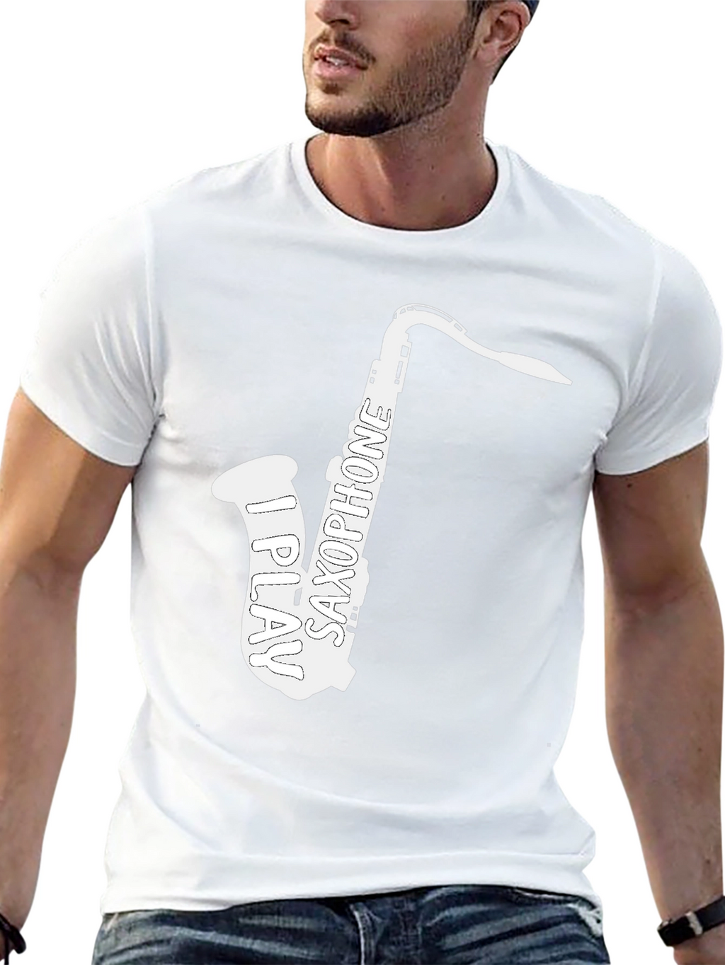I Play Saxophone T-Shirt - Musician Tee