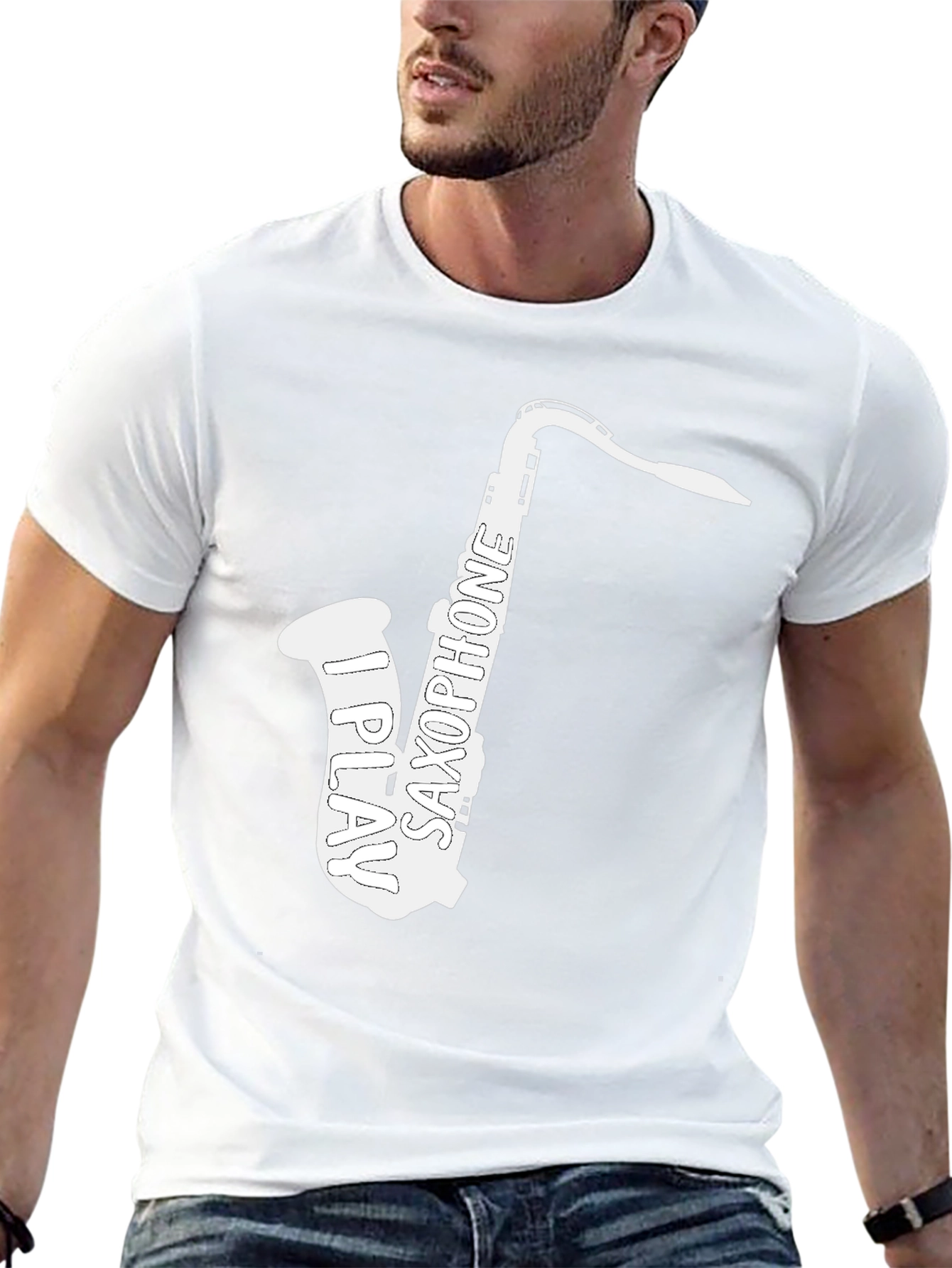 I Play Saxophone T-Shirt - Musician Tee